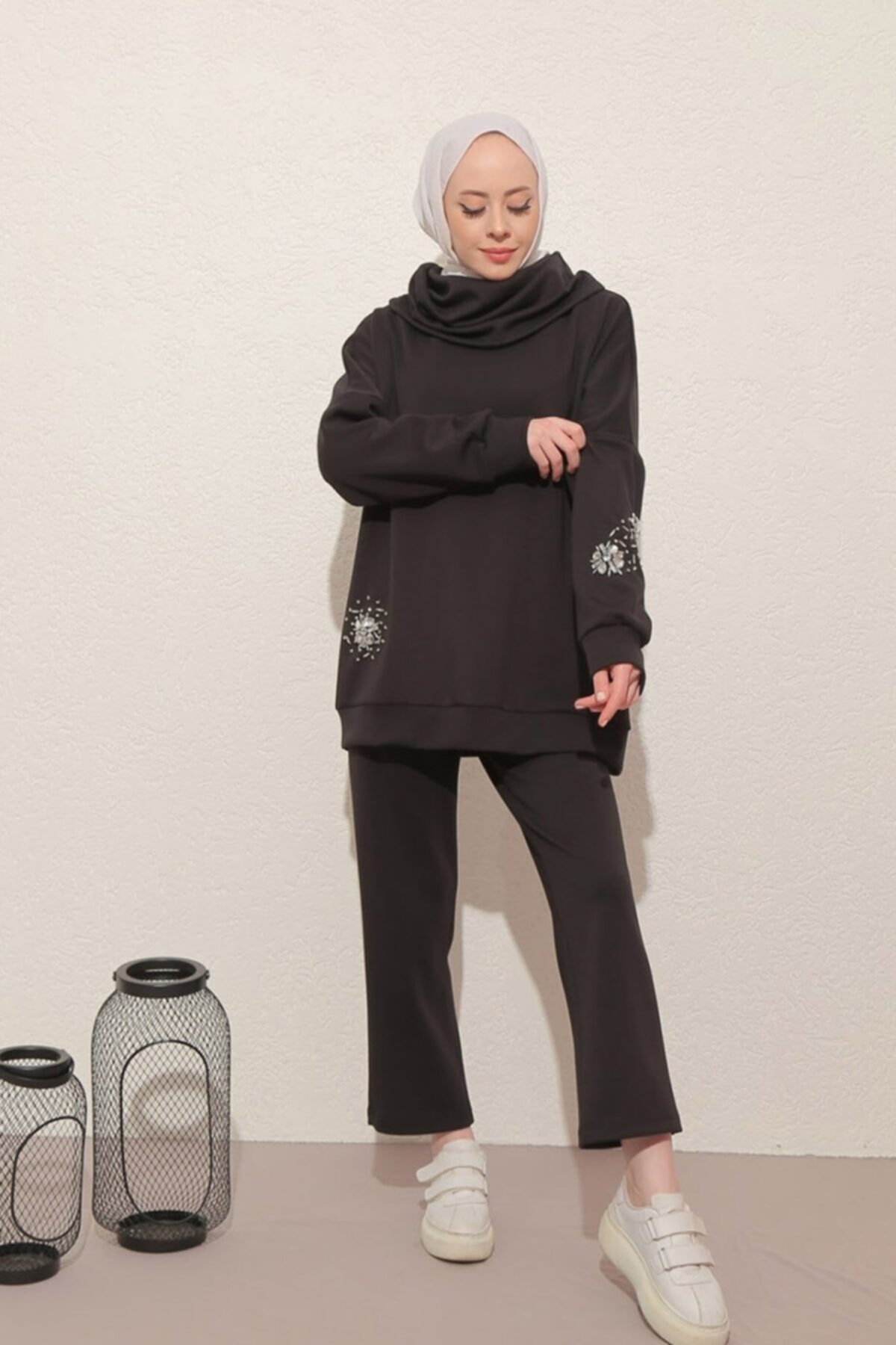 Soul Of Moor Soul Off Moor Kadın Degaje Yaka Taşlı 2’li Takım