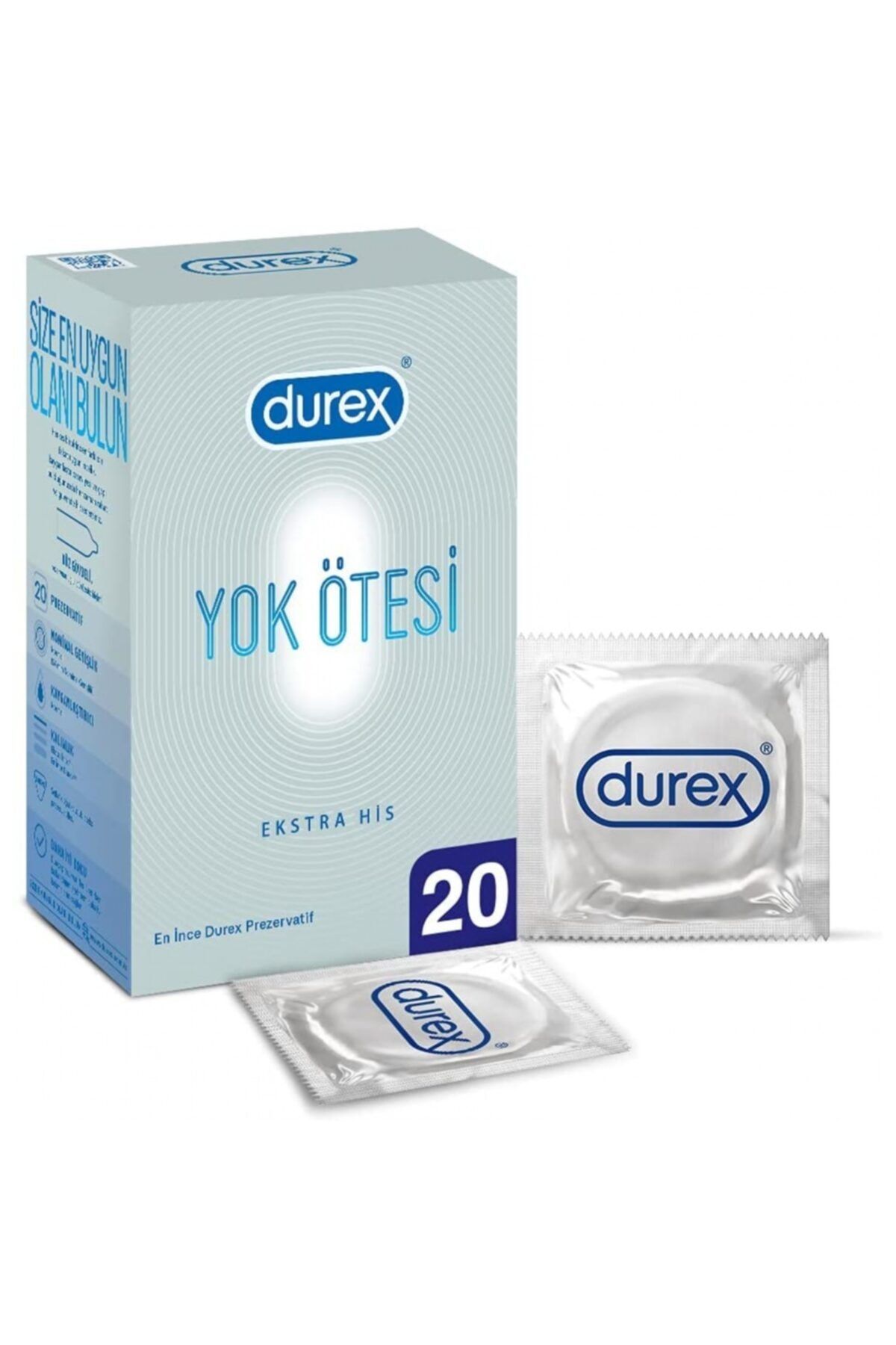 Durex Yok Ötesi Extra His Prezervatif Avantaj Paketi 20'li