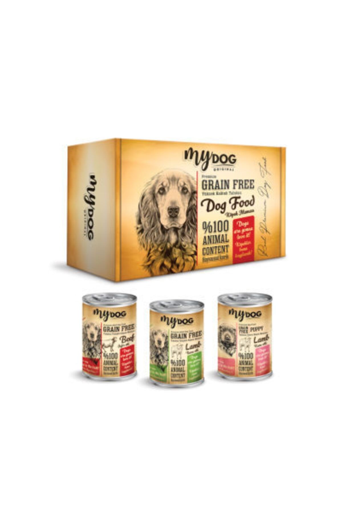 mydog Pate Karışık Köpek Konserve 6'lı Koli
