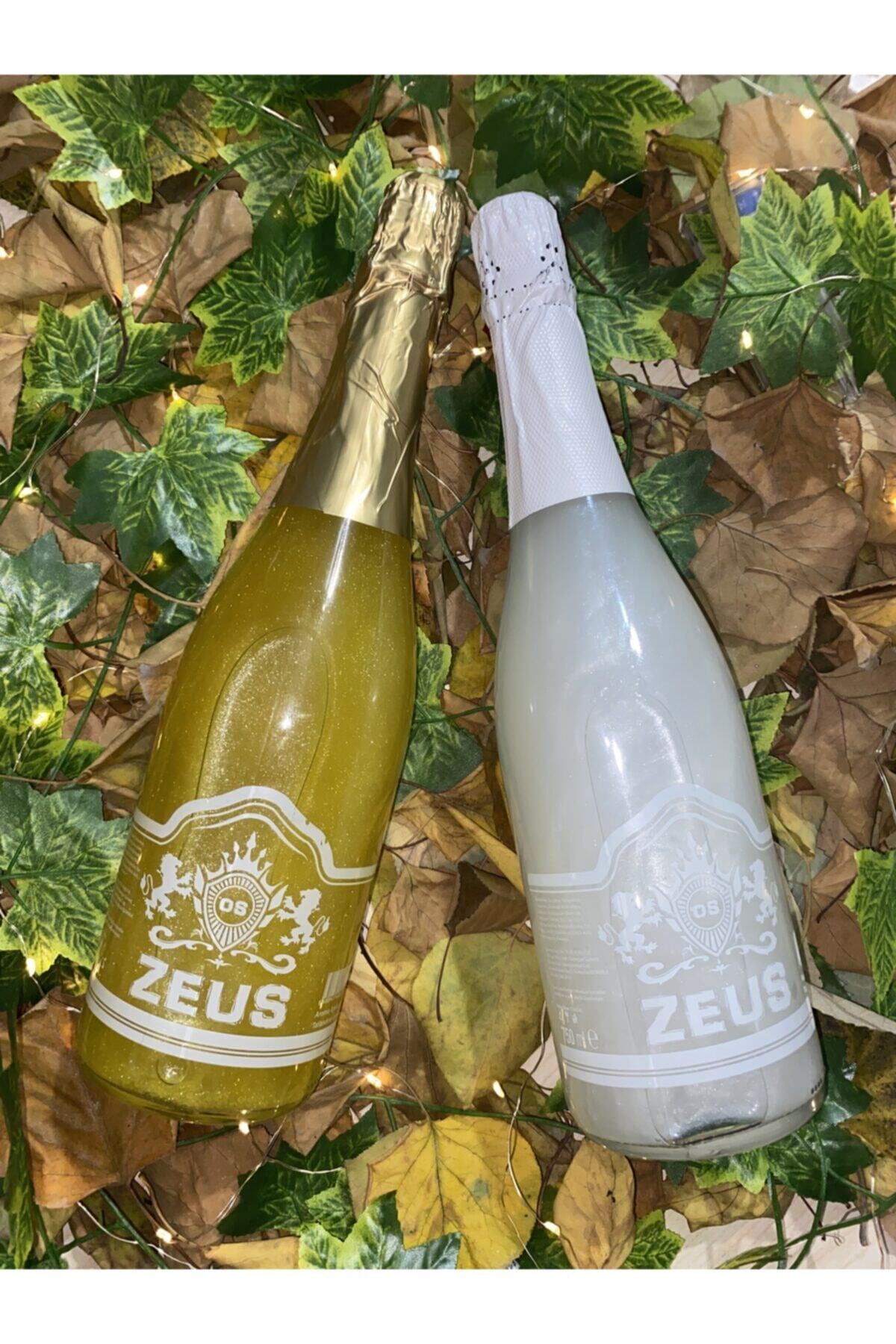 zeus meşrubat Simli Muz Ve Hindistan Cevizi Aromalı Gazlı İçecek 2 Adet
