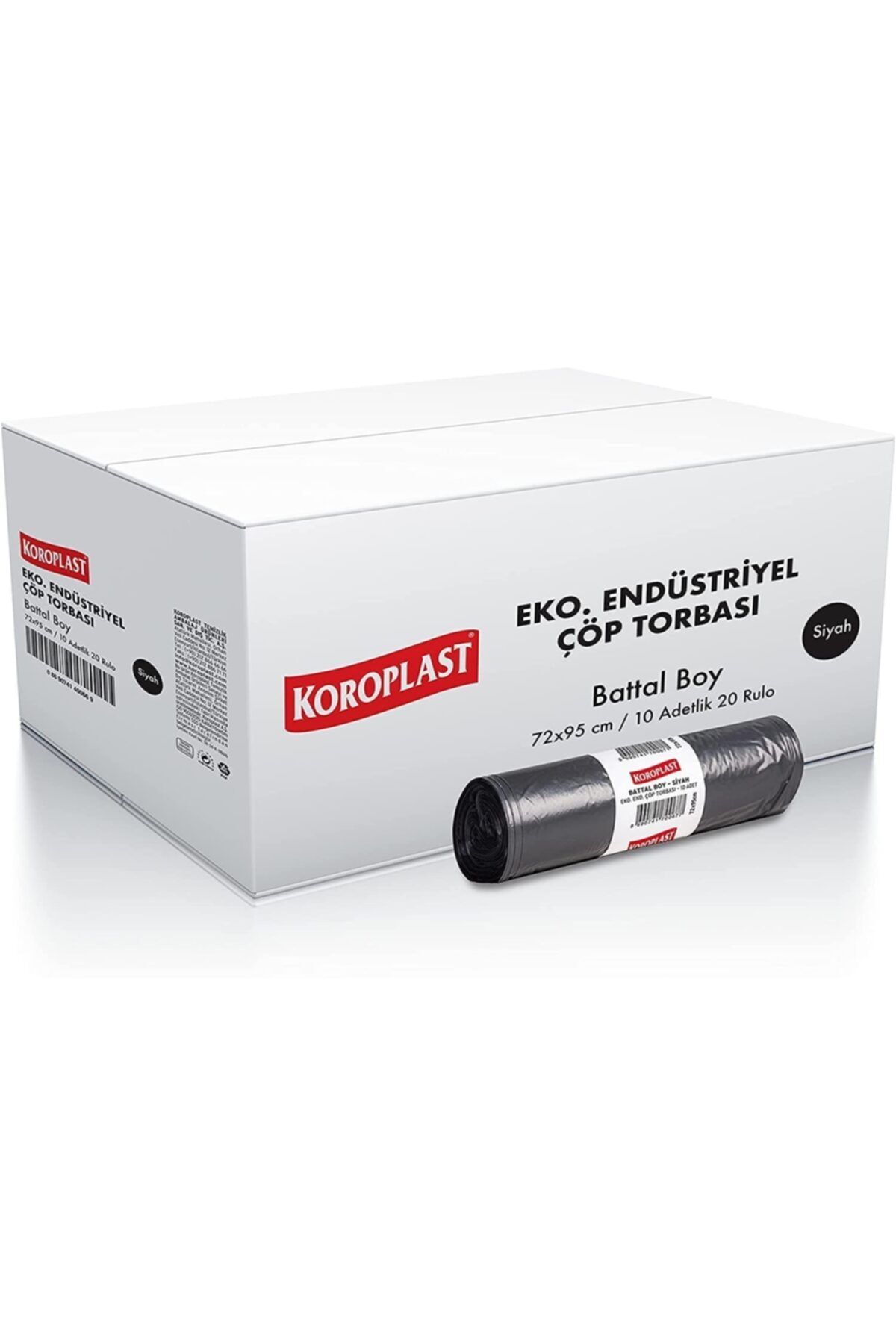Koroplast Eko.end.çöp.t.battal Siyah 1 Paket(1 X 20 Adet)