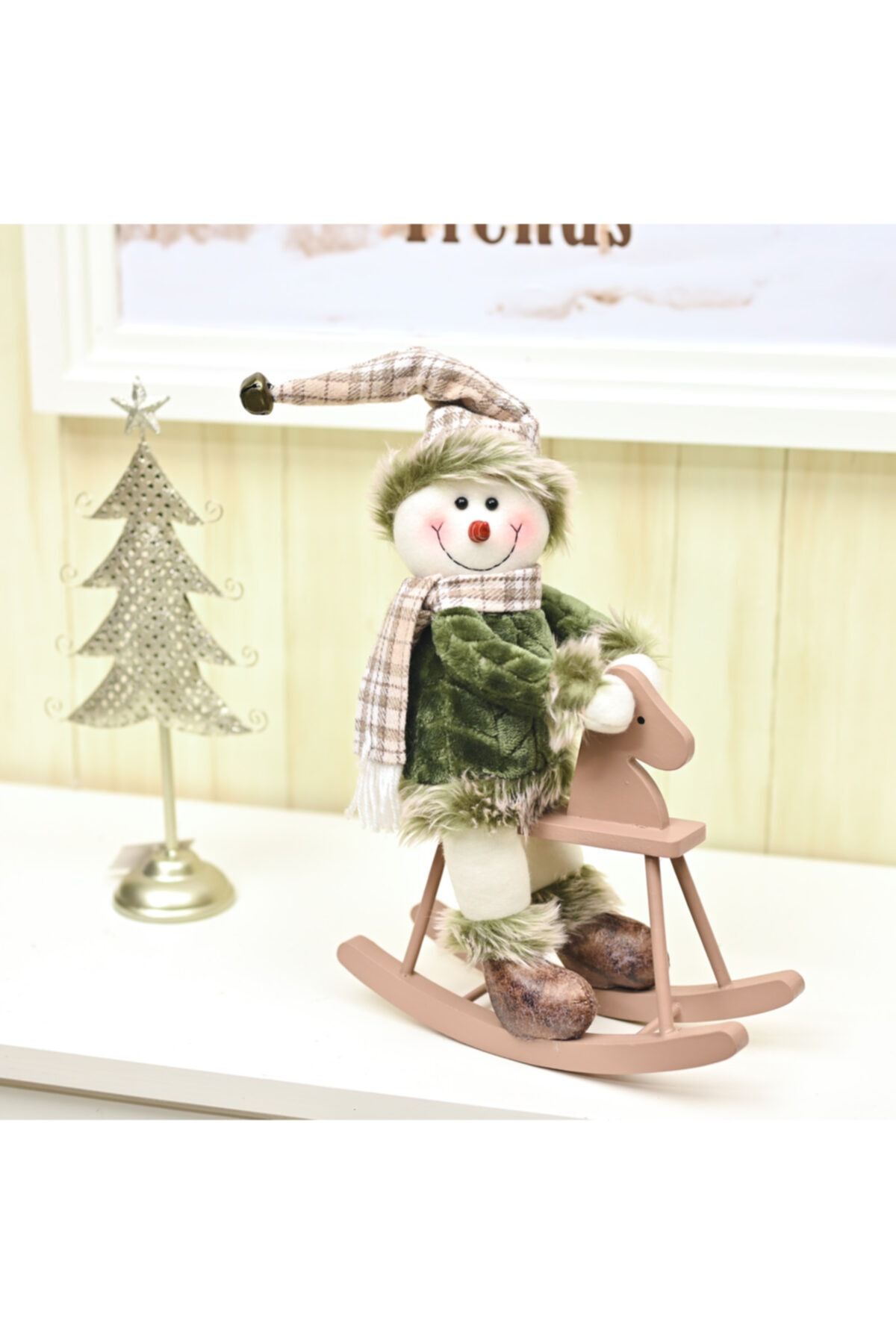 Karaca Home Snowman Dekoratif Obje Haki