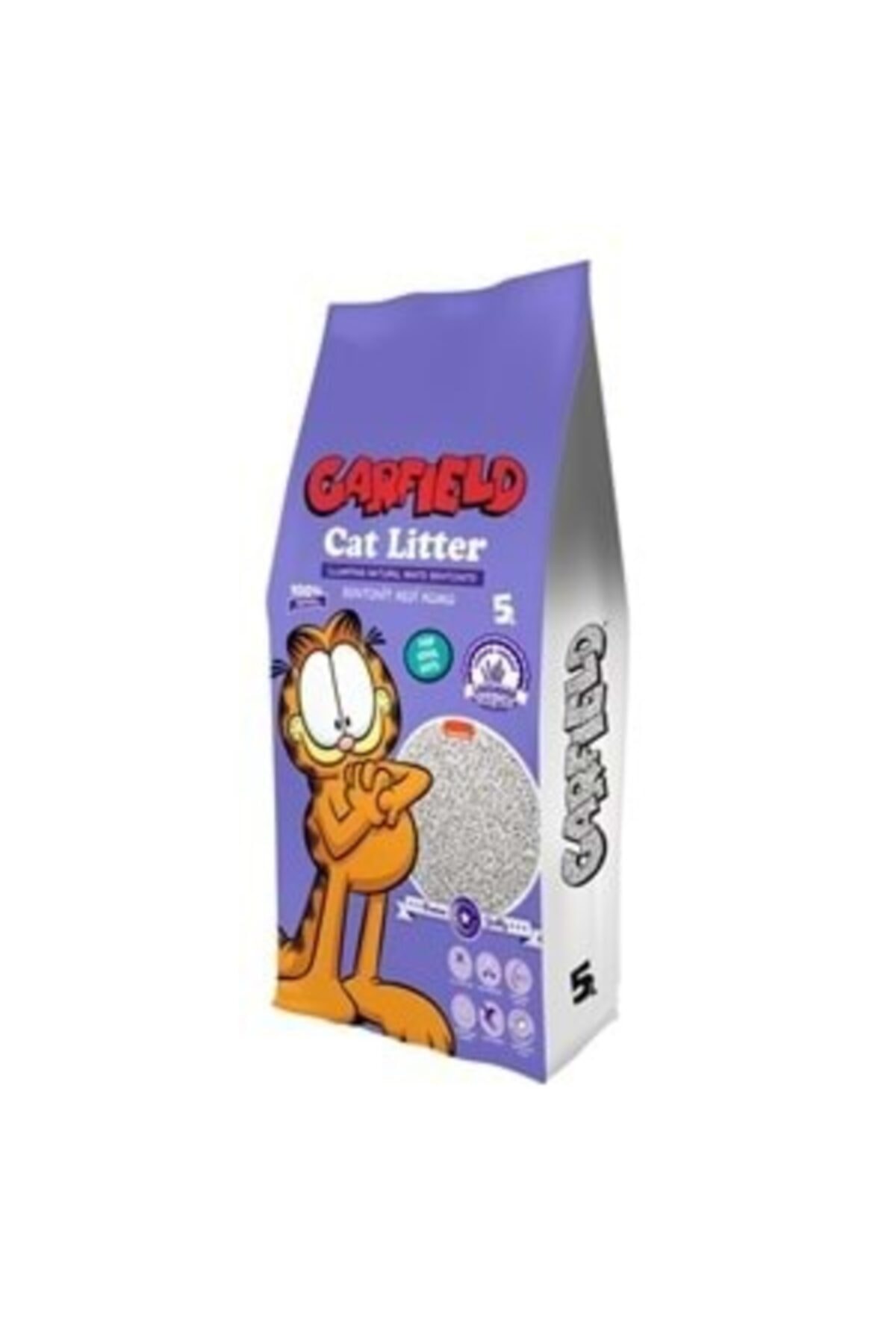 GARFIELD Bentonit Kedi Kumu 5lt Lavanta