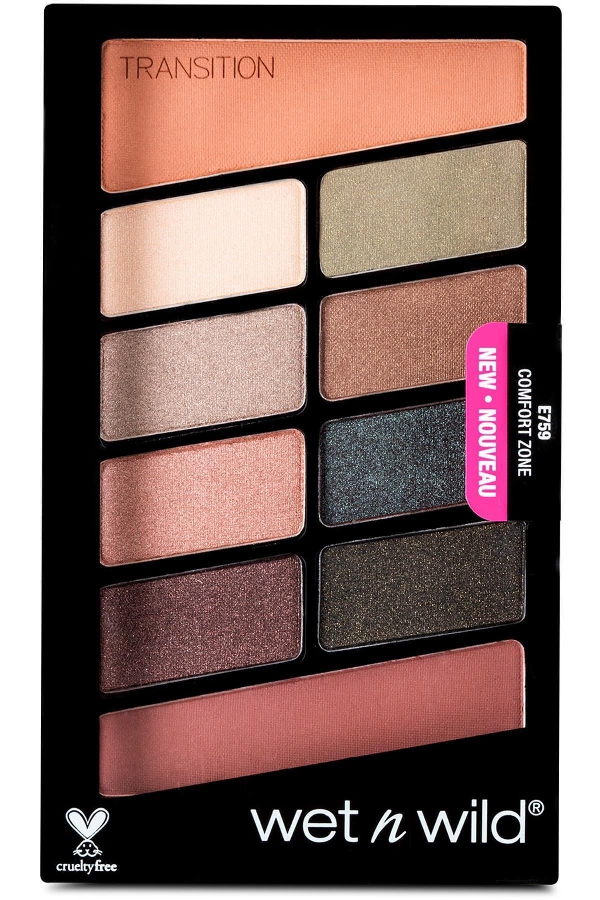 WET N WİLD Color Icon Eyeshadow Palette 10lu Far Paleti Comfort Zone E759