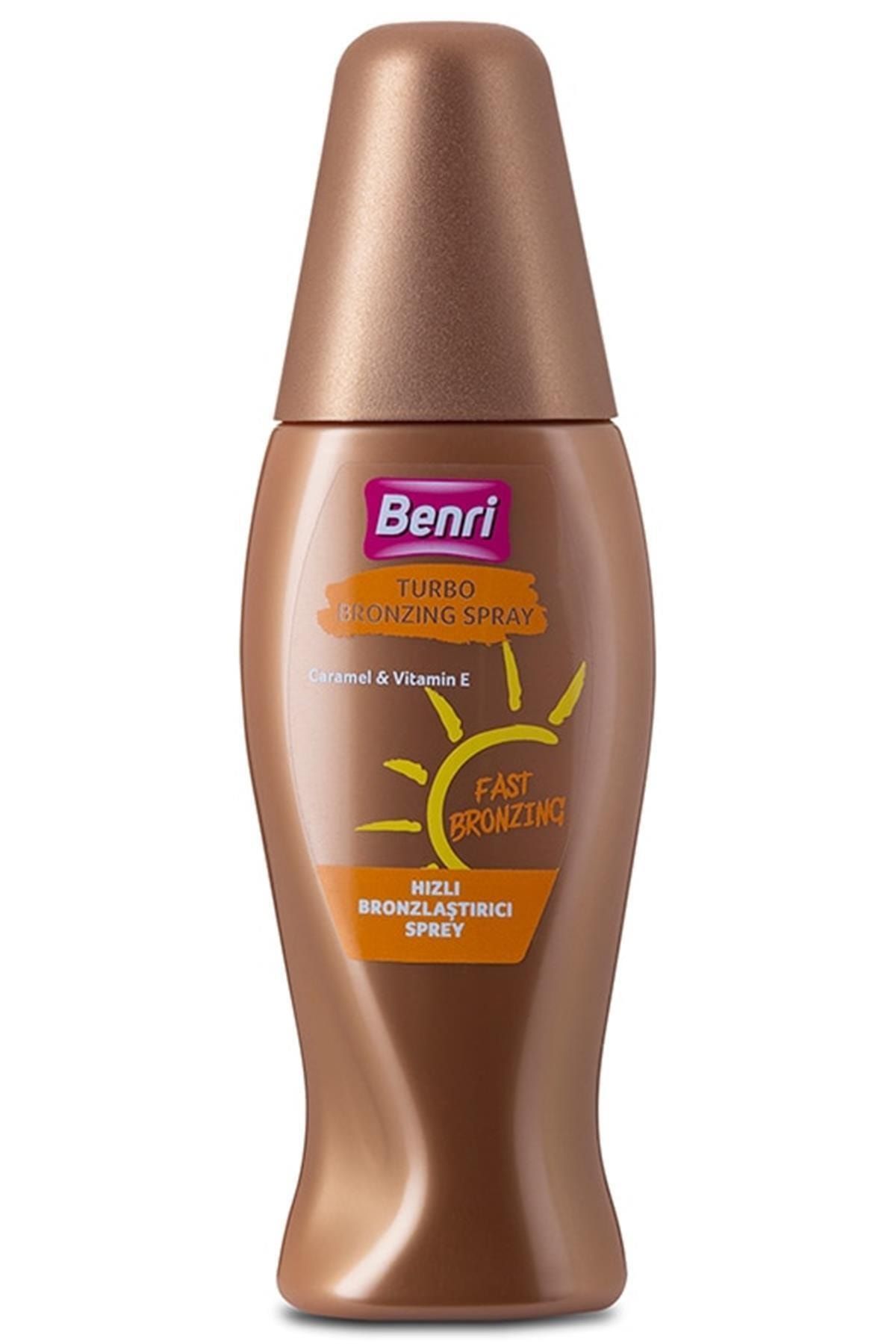 Benri Turbo Gold Hızlı Bronzlaştırıcı Sprey 150 ml