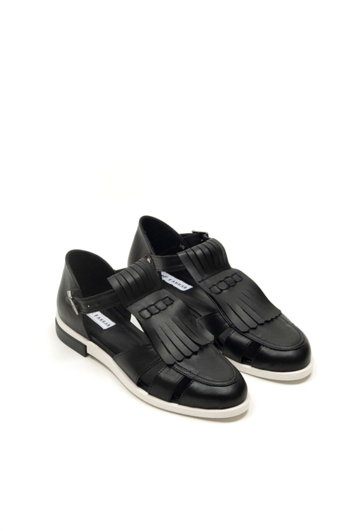 Fahhar Püsküllü Ayakkabı Siyah