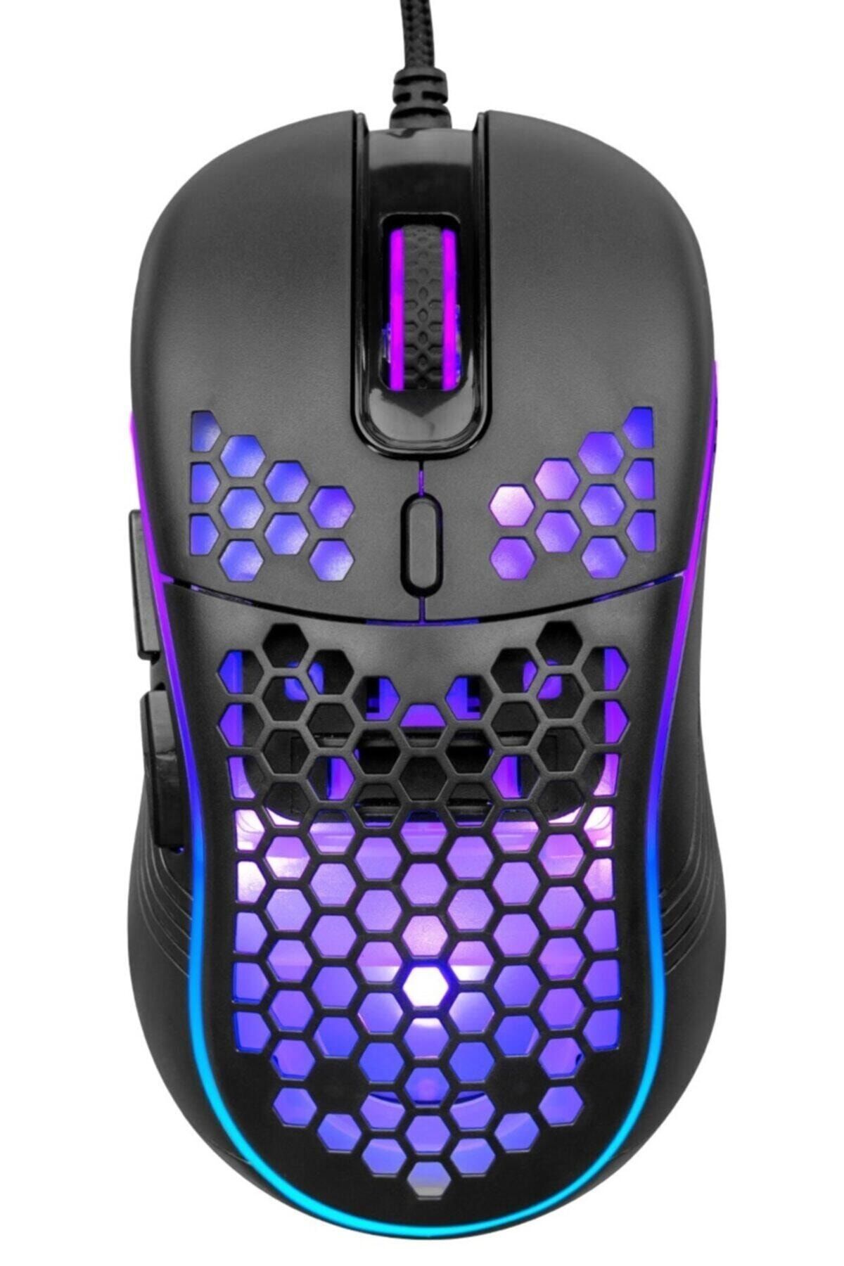 Hytech Hy-x6 Story Siyah Gaming Oyuncu Mouse Rgb Led Işık