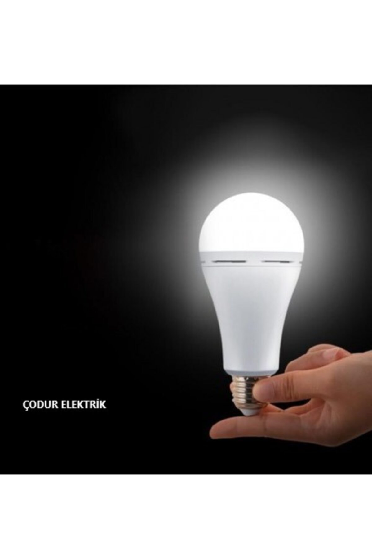 Osaka Light Şarjlı 9w E27 Beyaz A60 810 Lümen Led Ampu