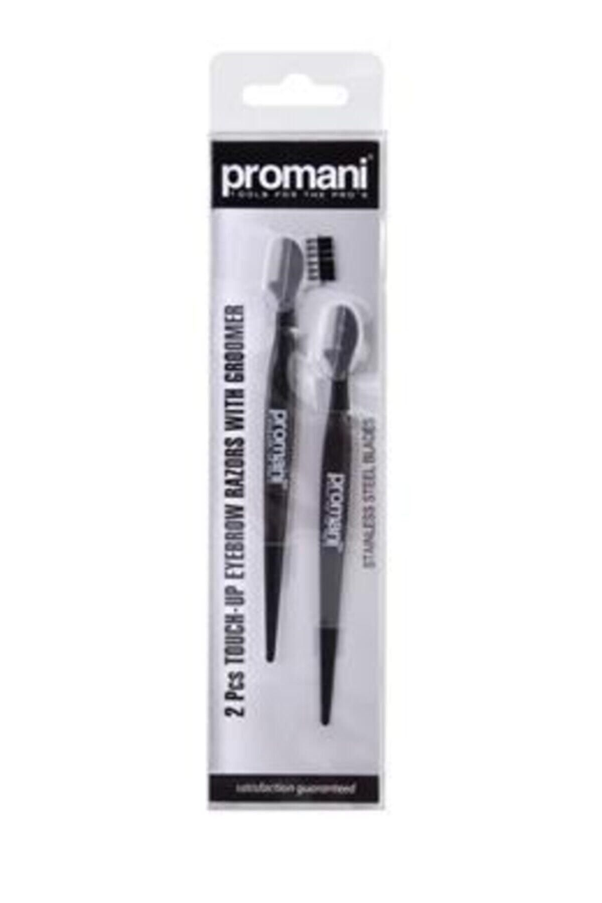 Promani Unisex Siyah Kaş Usturası 2'li