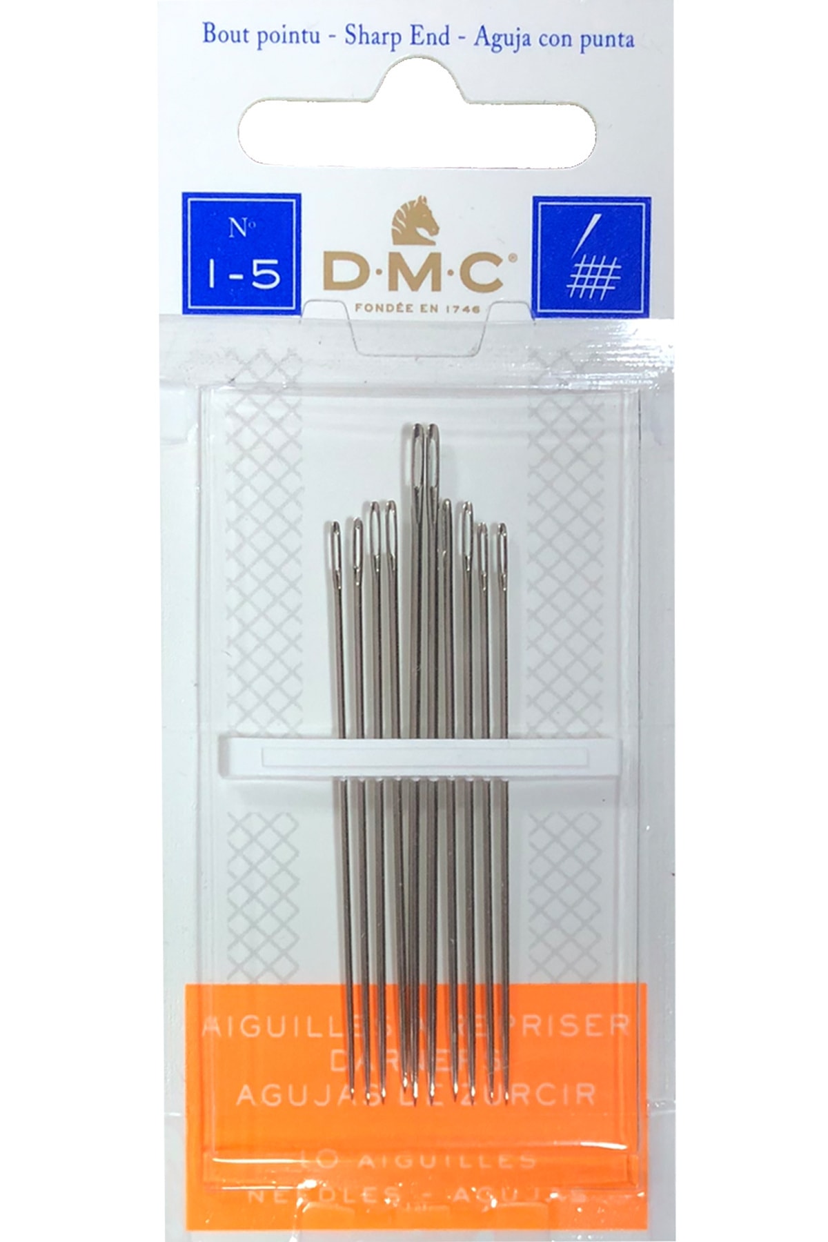 Dmc Brezilya Nakış & Kurdela Nakış Iğnesi No: 1-5 Aıguılles