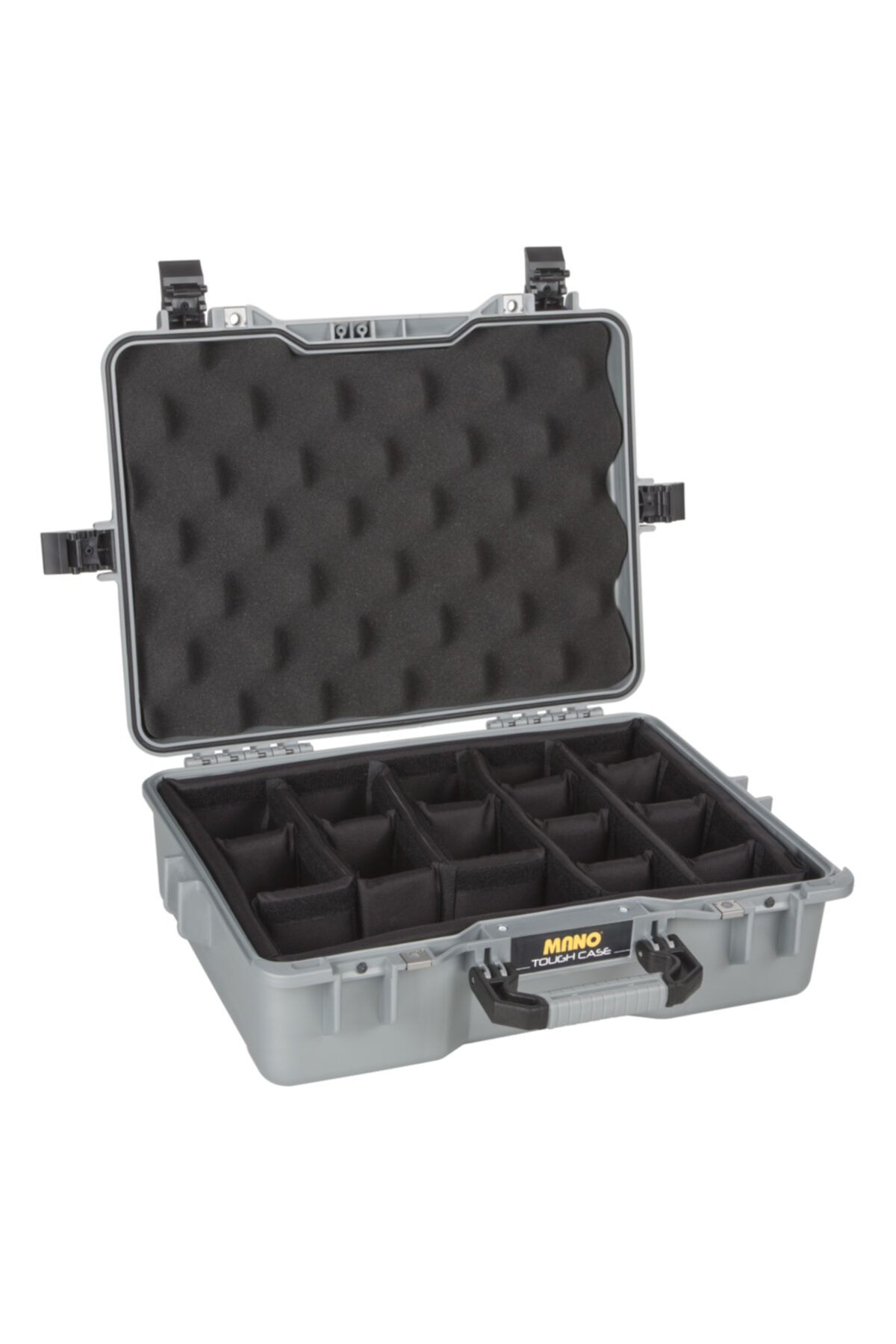 MANO Mtc 330p Gri Yumurta Sünger Bez Bölmeli Tough Case Pro Takım Çantası