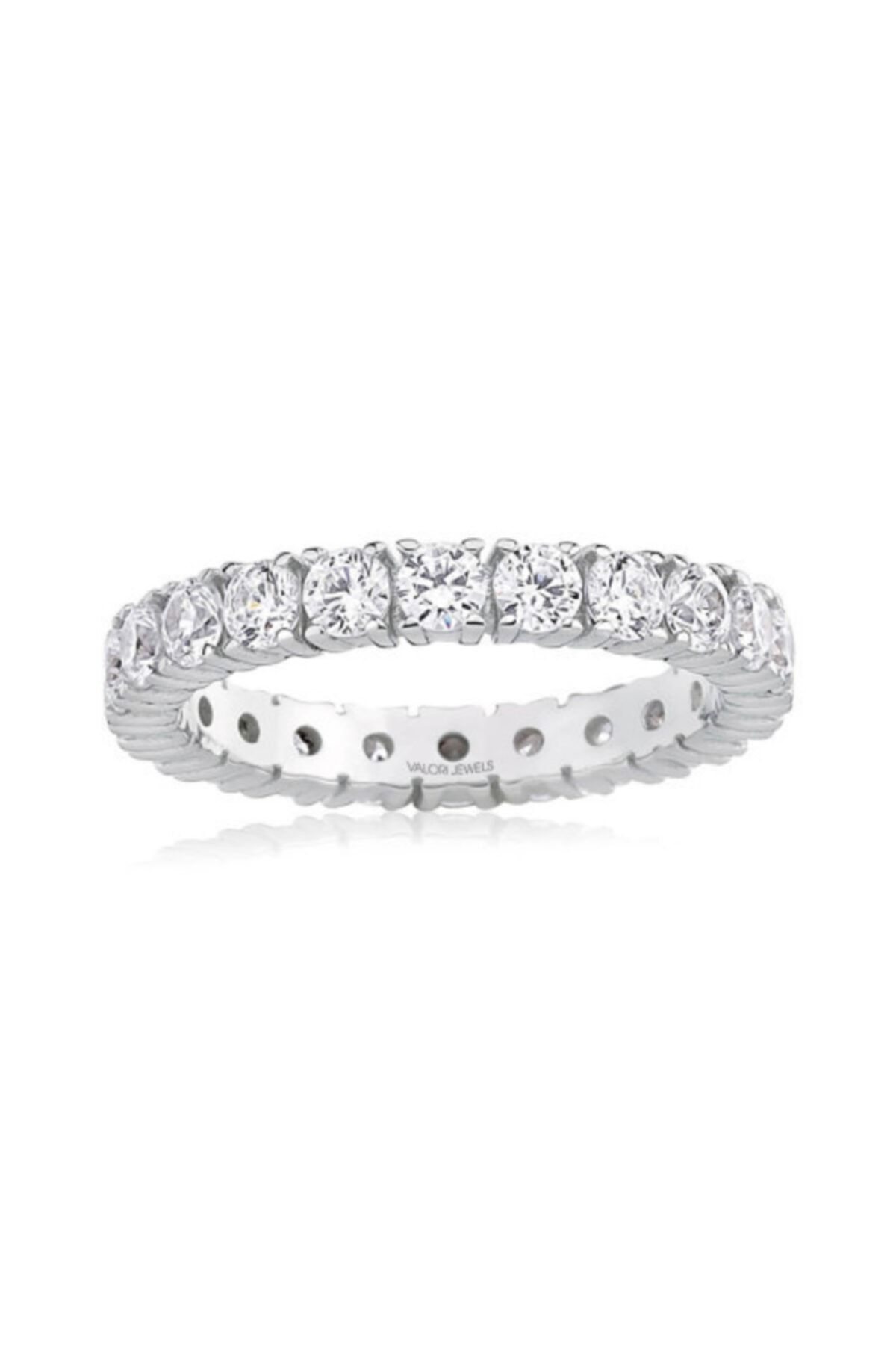 Valori Takı 2.53 Karat Swarovski Zirkon Taşlı, Gümüş Tamtur Yüzük