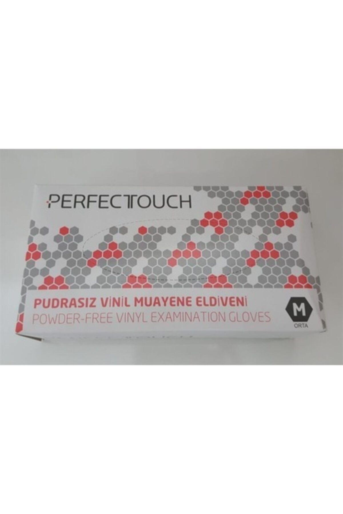 PERFECTOUCH Pudrasız Lateks Muayene Eldiveni Medium 100'lü Paket