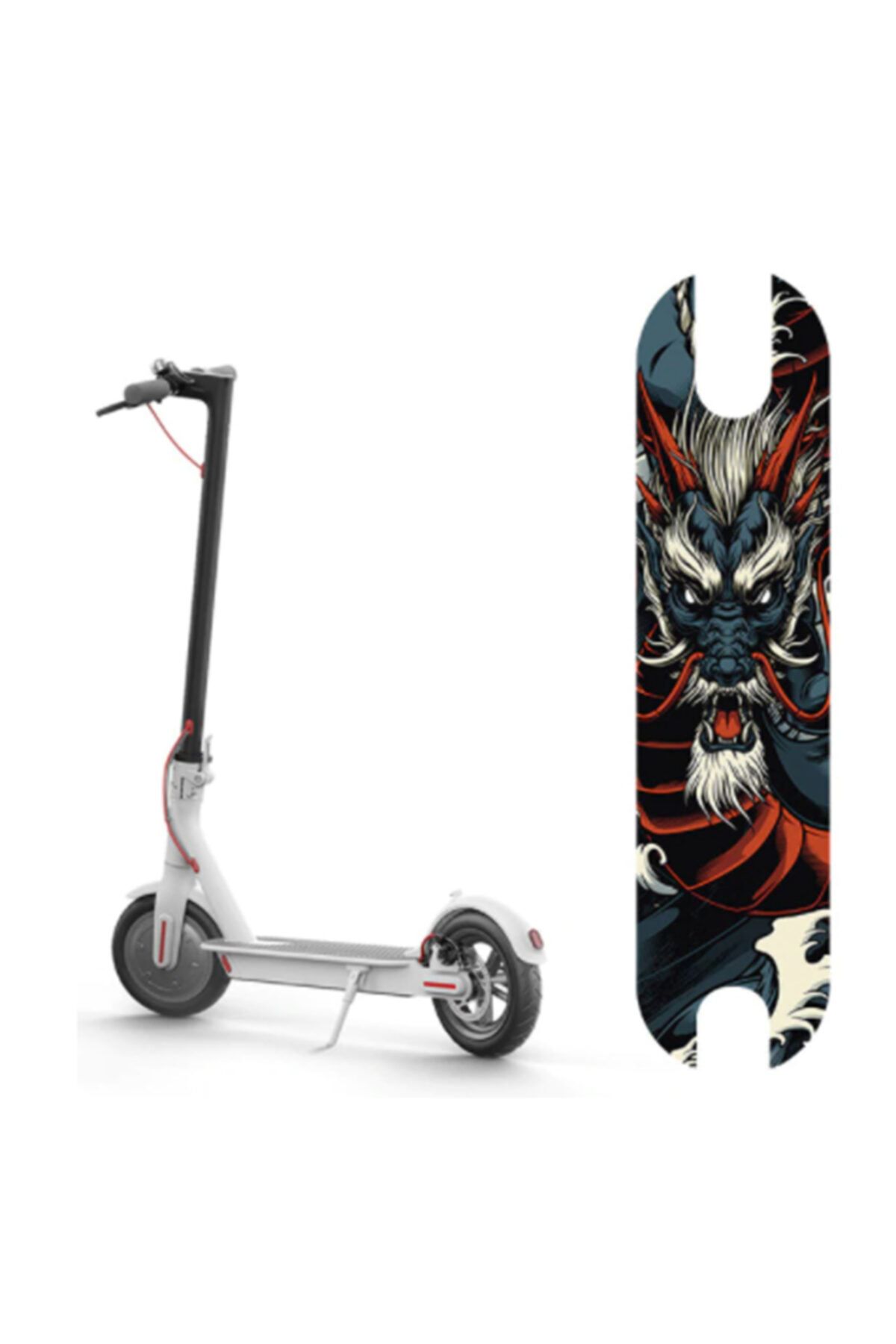 Doosl M365 Xiaomi  Sticker Dragon Su Geçirmez Scooter Skin