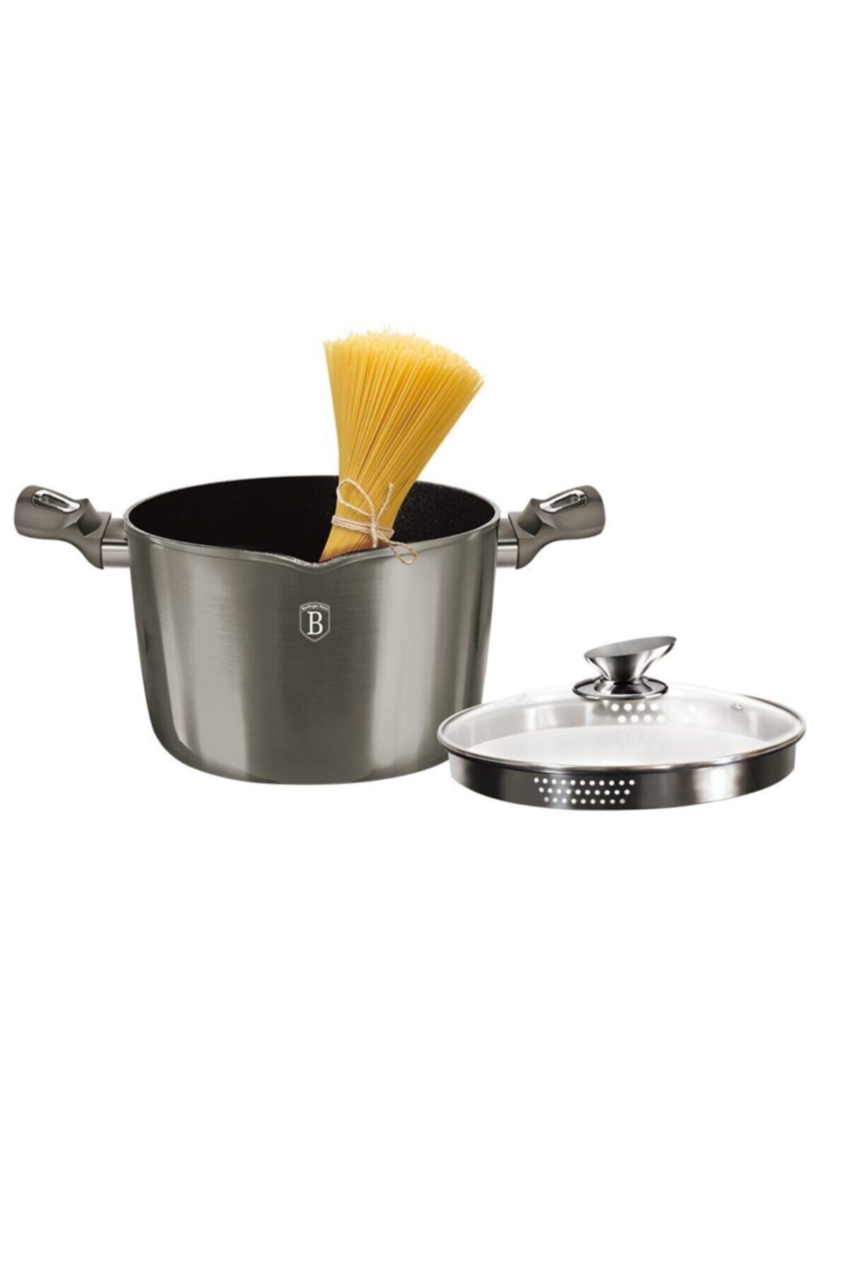TİVOLİ By Berlingerhause Carbon Serisi 24 Cm Makarna Tenceresi