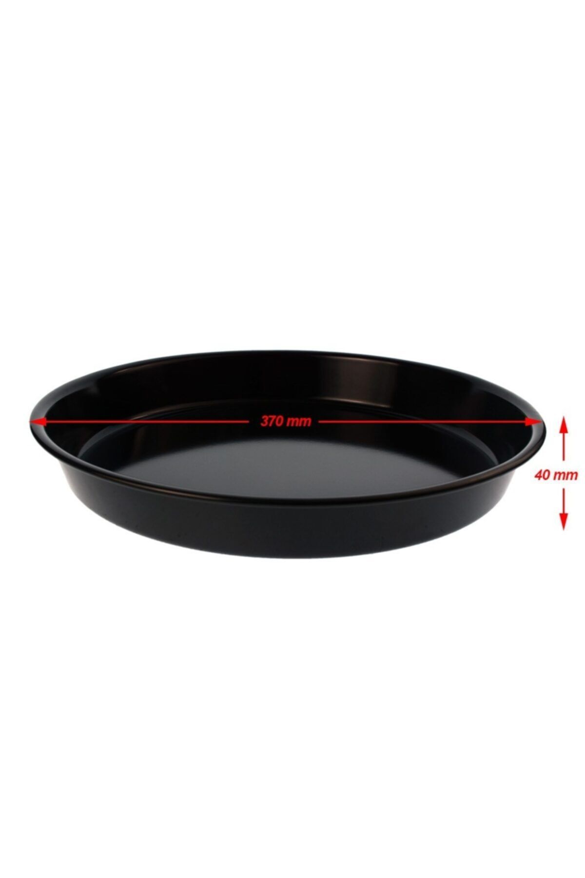 SüpürgeMarket Bosch - Siemens - Profilo Emaye Yuvarlak Fırın Tepsisi - 37 Cm