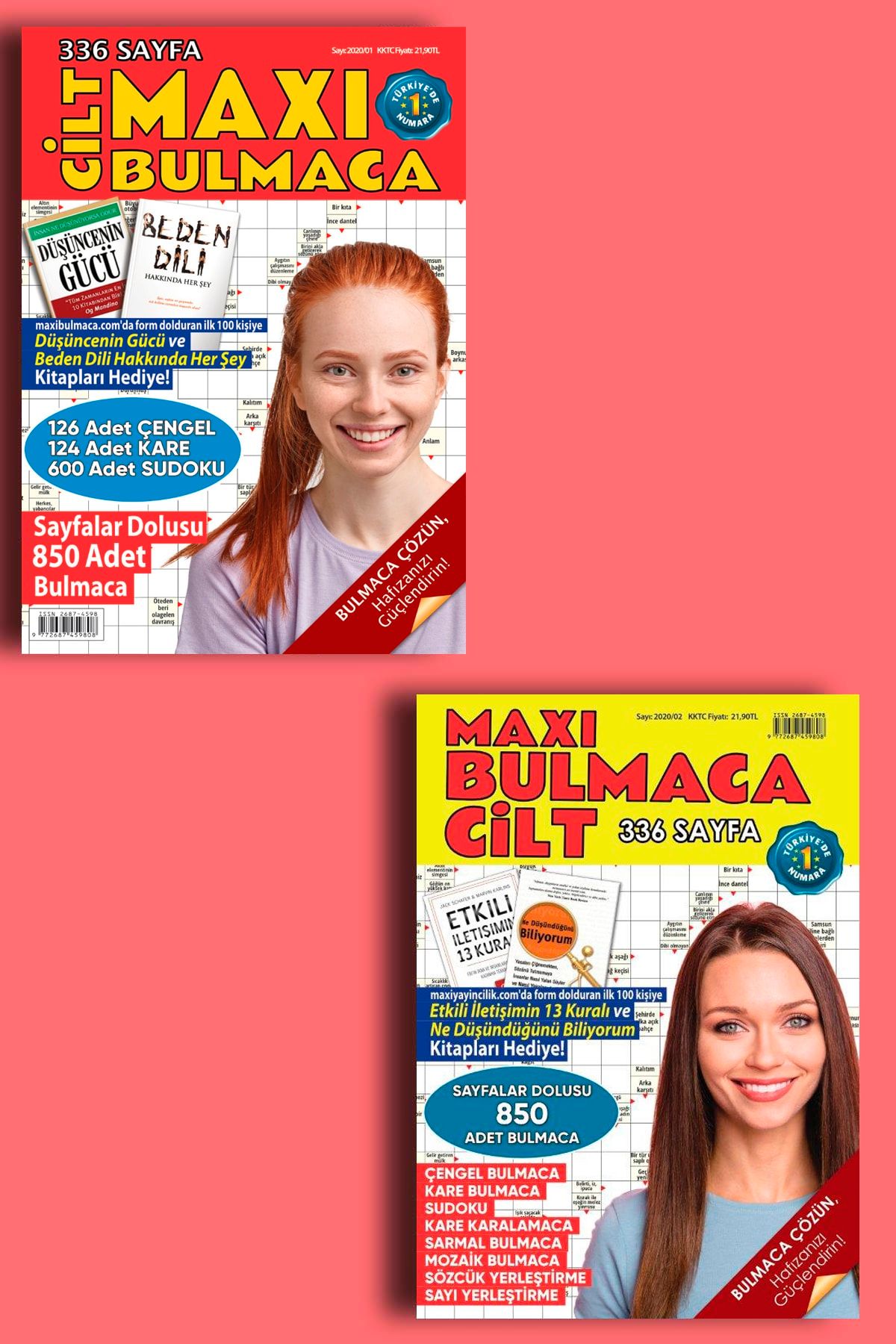 MAXİ Cilt Bulmaca Set-2 Kitap-1.700 Adet Bulmaca