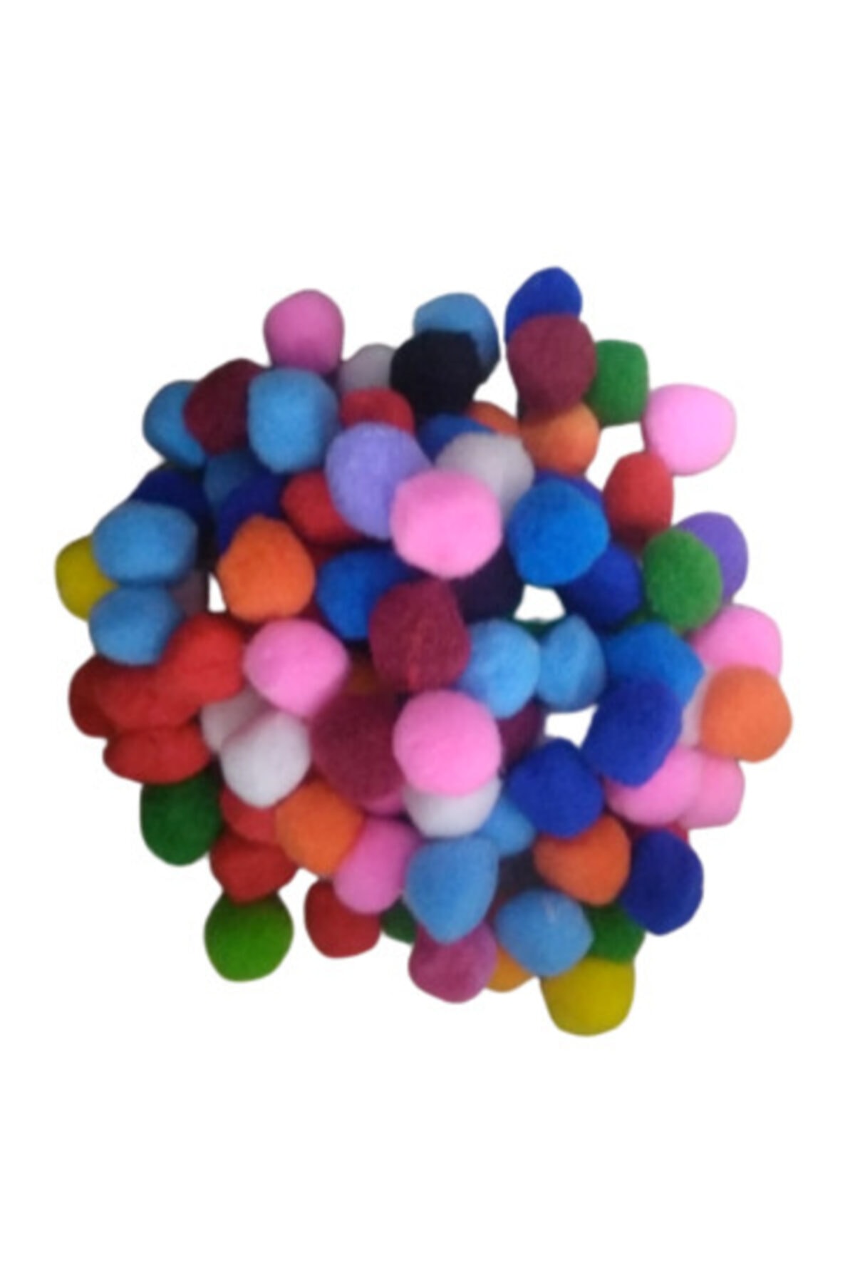 Kezban Tekstil Ponpon 3 Cm 50 Adet 10 Farklı Renk