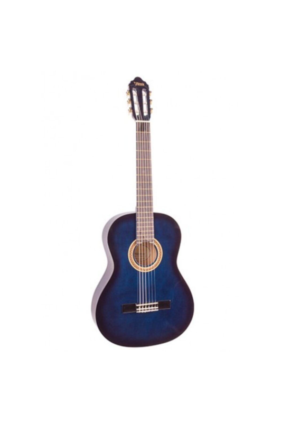 VALENCIA Vc103tbus Klasik Gitar Sap Çelikli 3/4 Mavi Sunburst