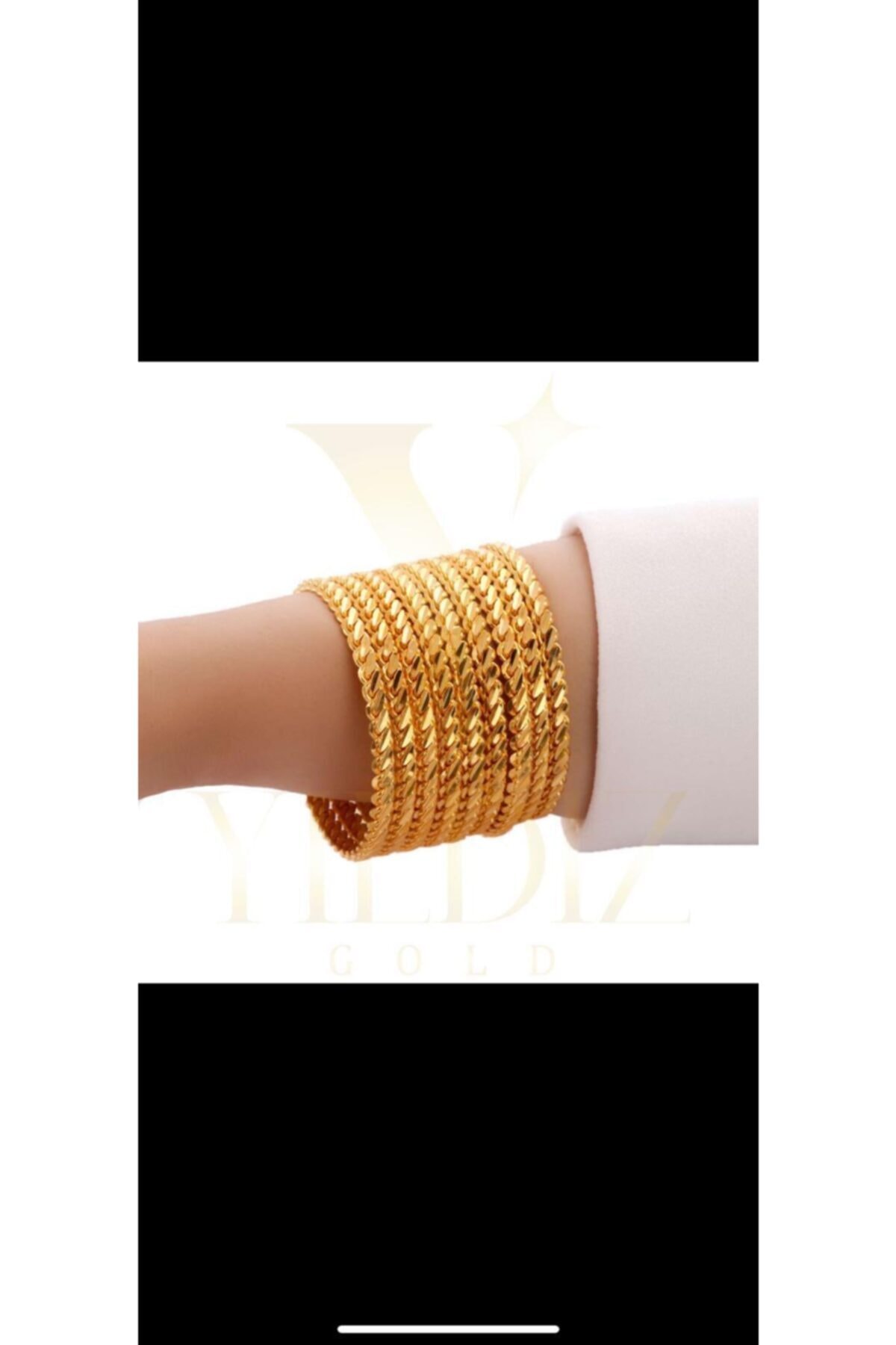 Yıldız Gold İmitasyon 22 Ayar Altın Kaplama Birebir 3lü Adana Burma