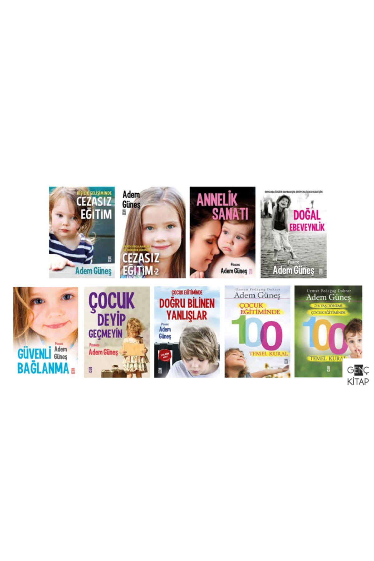 Timaş Yayınları Adem Güneş Çocuk Eğitimine Ilk Adım 9 Kitap Set