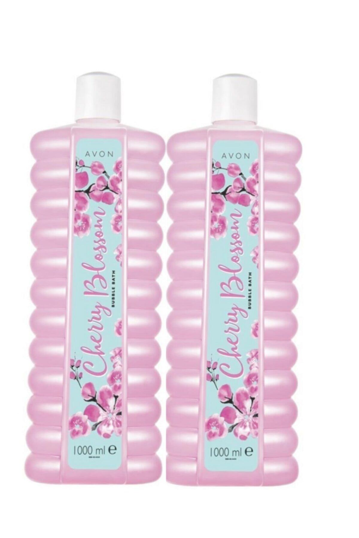 AVON Kiraz Çiçeği Kokulu Banyo Köpüğü 1 Lt. 2 Adet