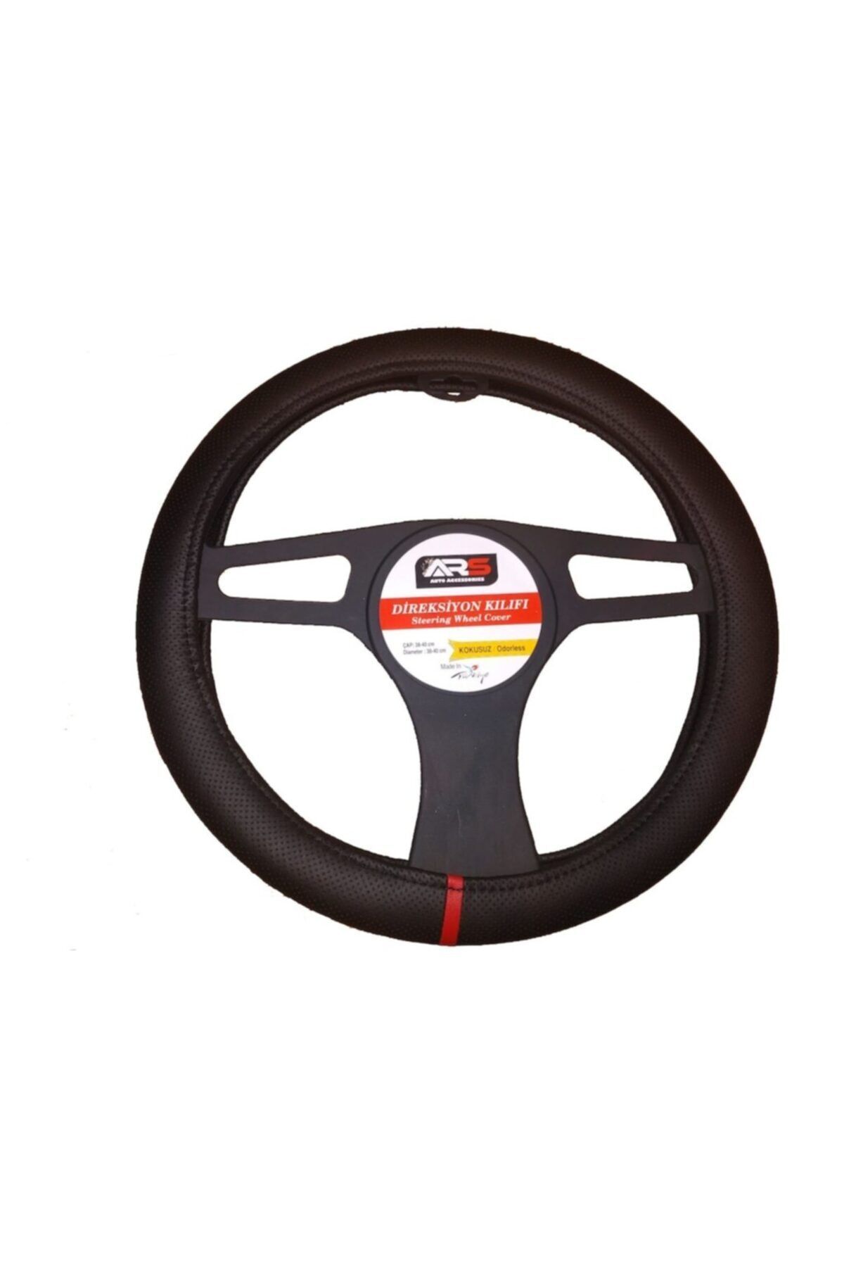 Ars 38-40cm Kokusuz Geçmeli Direksiyon Kılıfı