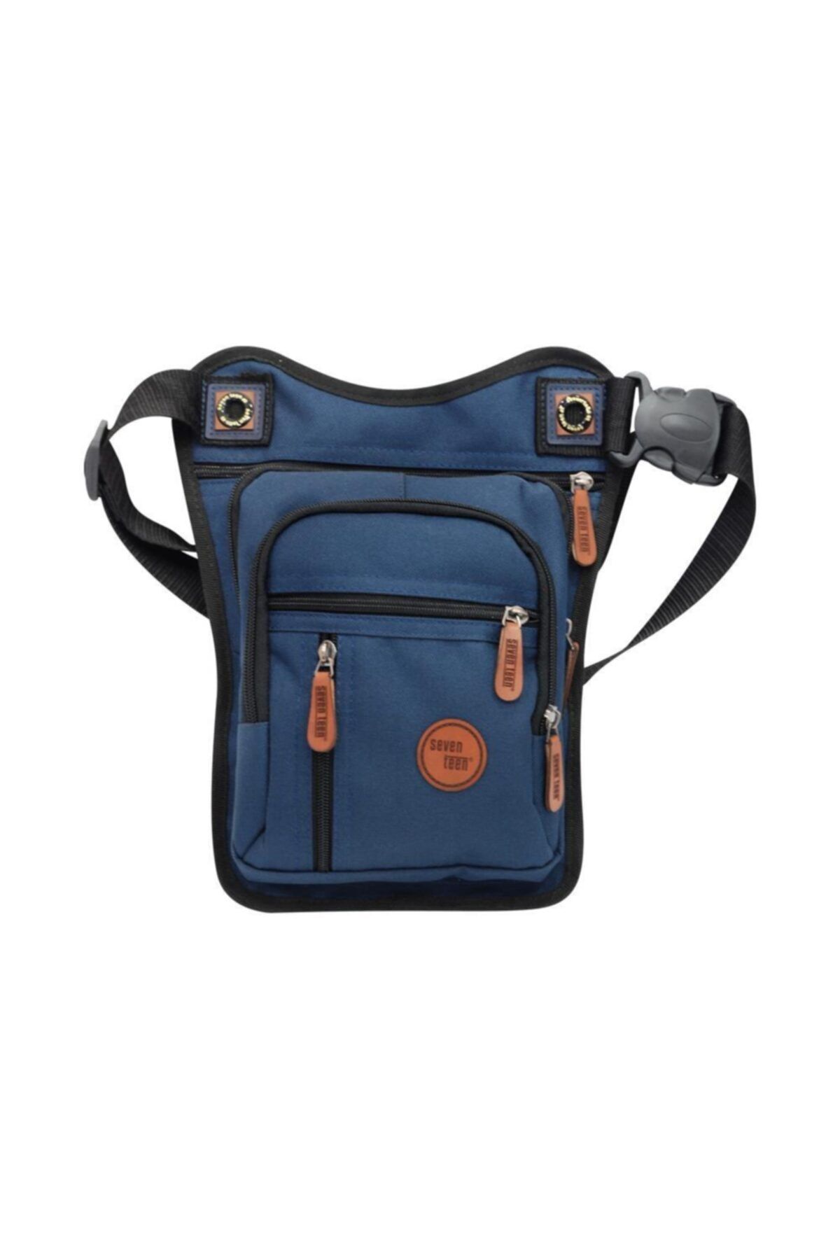 SEVENTEEN Unisex Lacivert Bel Bacak Çantası Bb3470