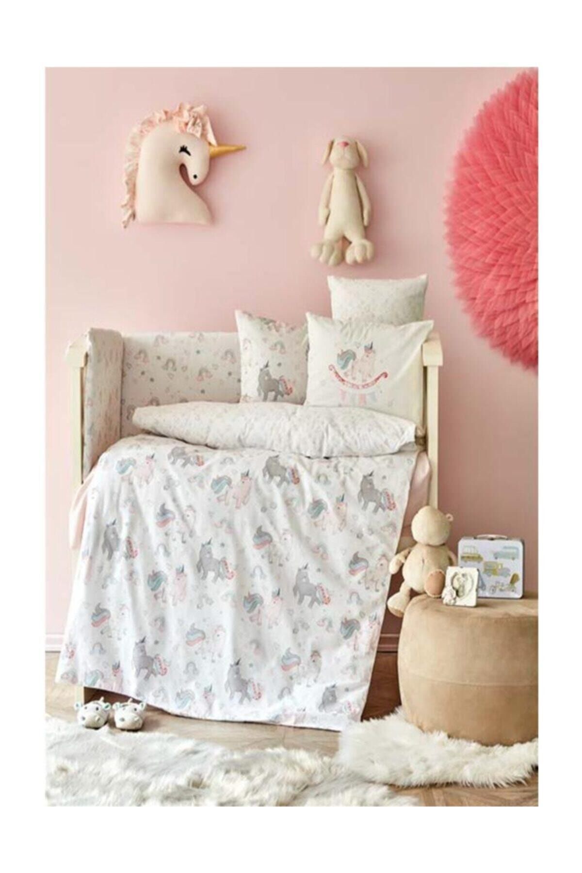 karaca home digna pembe ranforce bebek uyku seti fiyati yorumlari trendyol