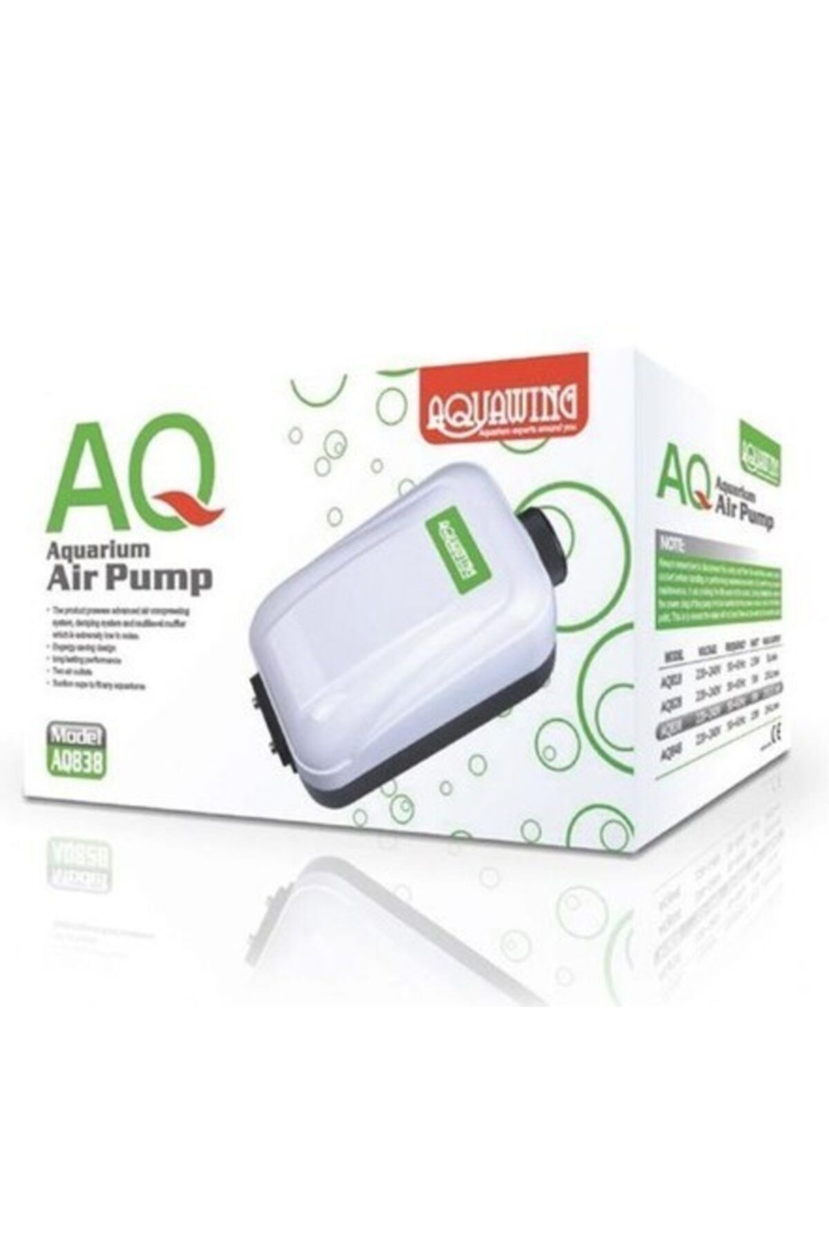 Aquawing Aq838 Çift Çıkışlı Hava Motoru 8w