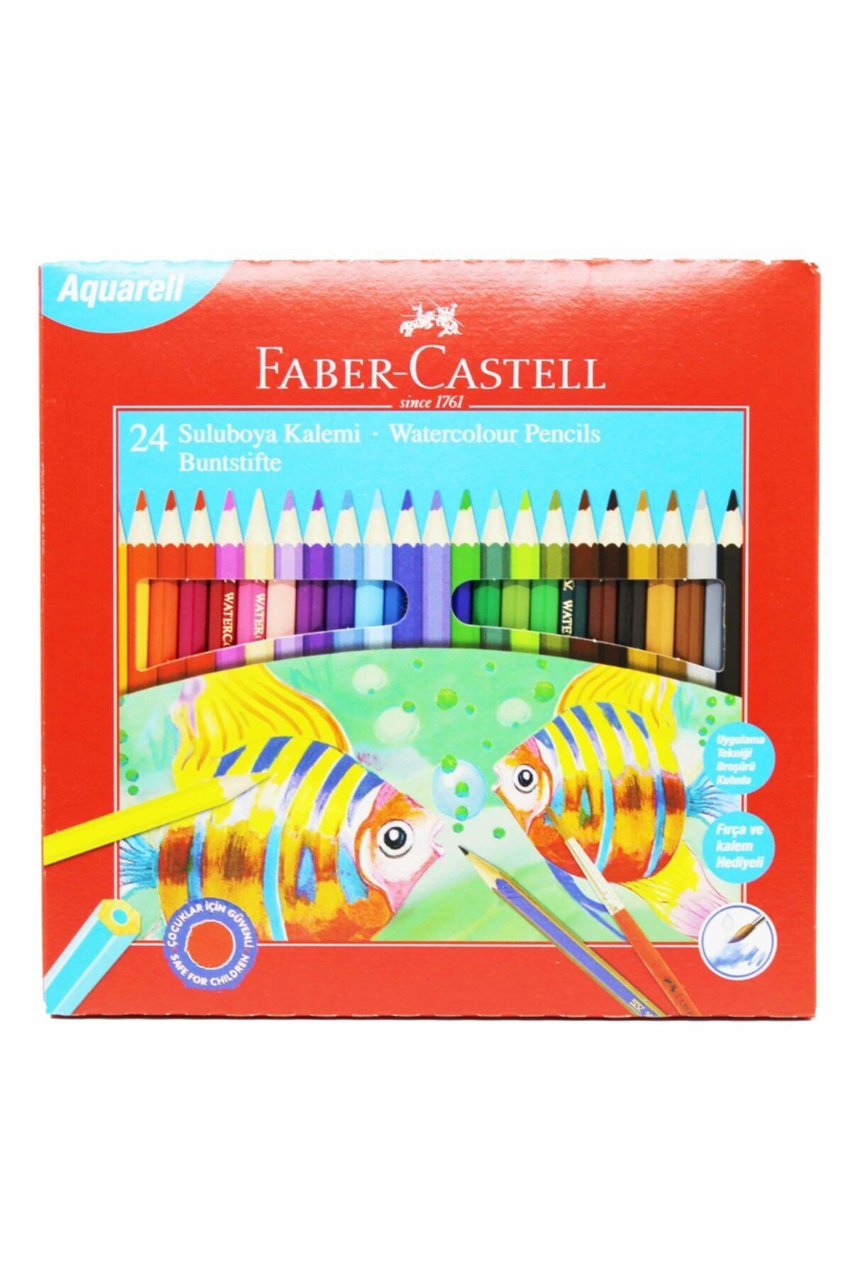 faber castell sulu boya kalemi 24 renk fiyati yorumlari trendyol