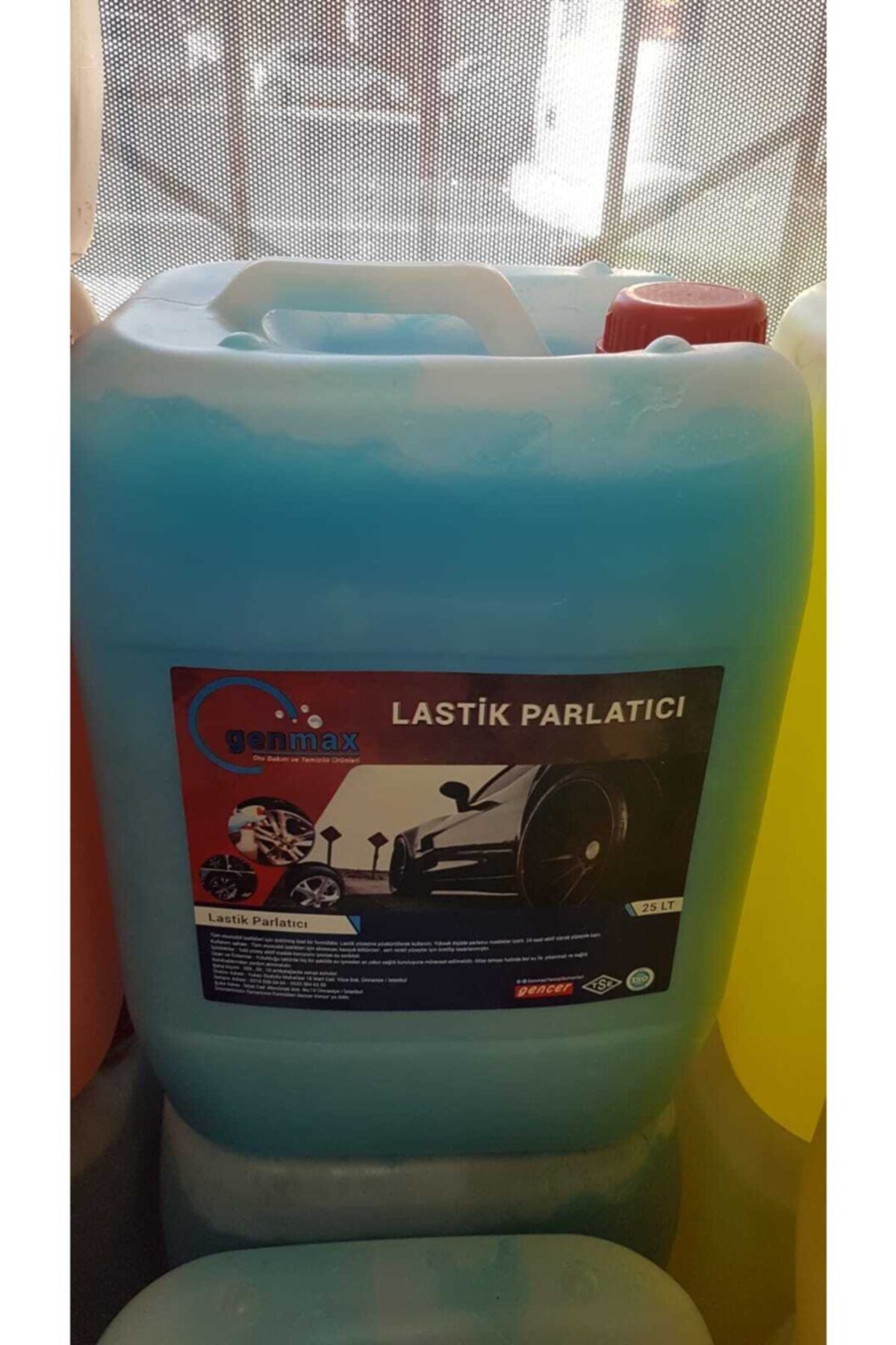 GENMAX Lastik Parlatıcı Jel 25 Lt