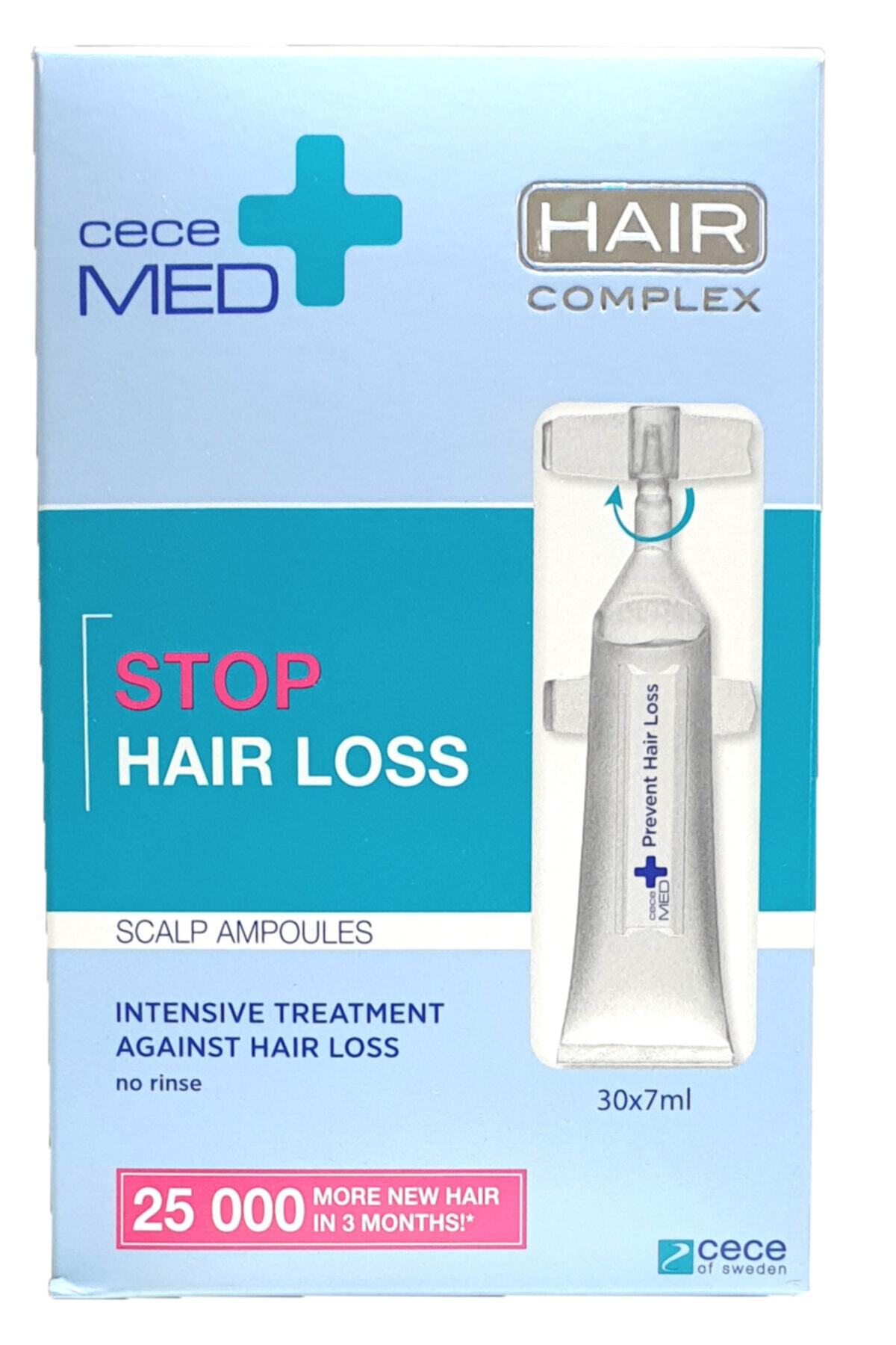 CECEMED Stop Hair Loss Saç Dökülmesine Karşı Ampül 30 X7 Ml