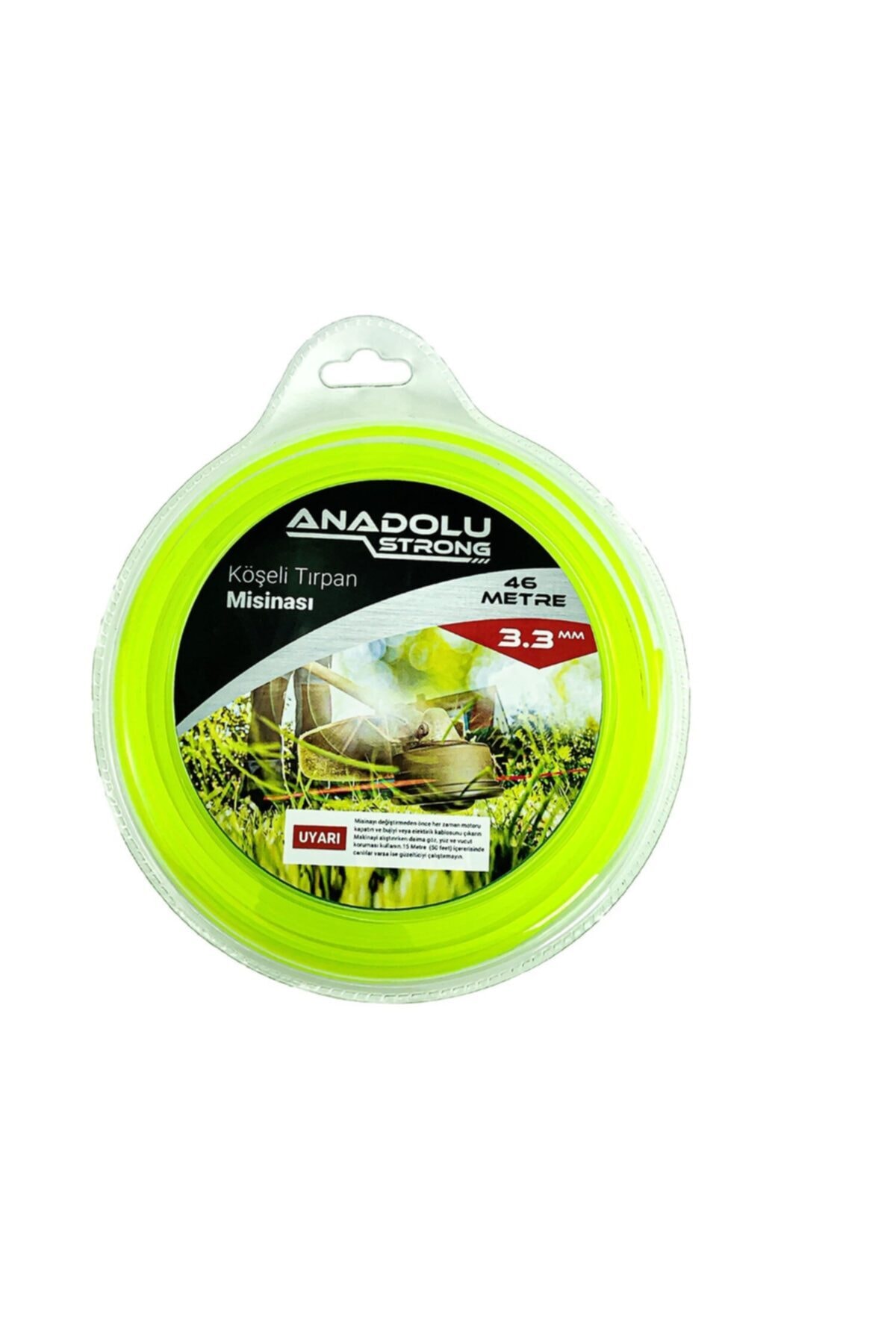 Anadolu Strong Anadolustrong Tırpan Motoru 46 Metre 3.3mm Üstün Kalite 6 Köşeli Misina