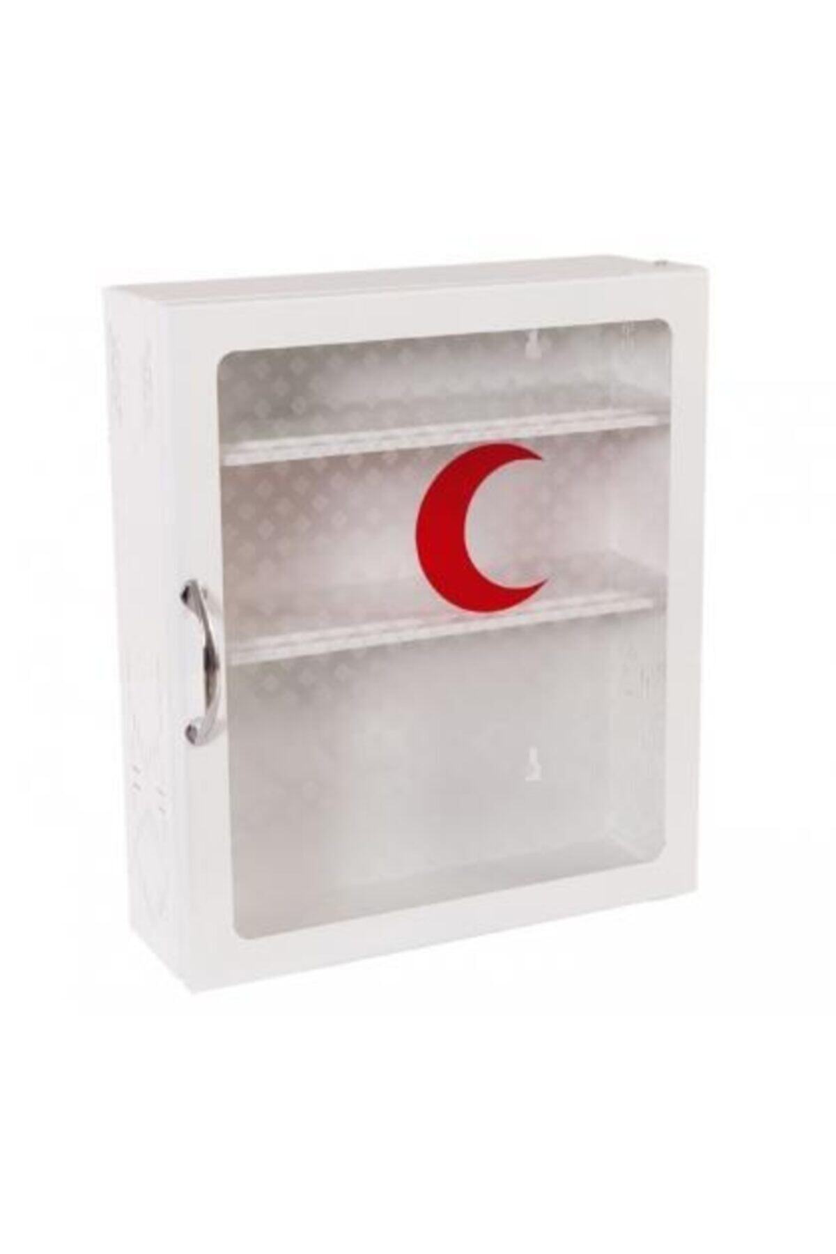 AKSAN Cam Kapak Ecza Dolabı Küçük 401