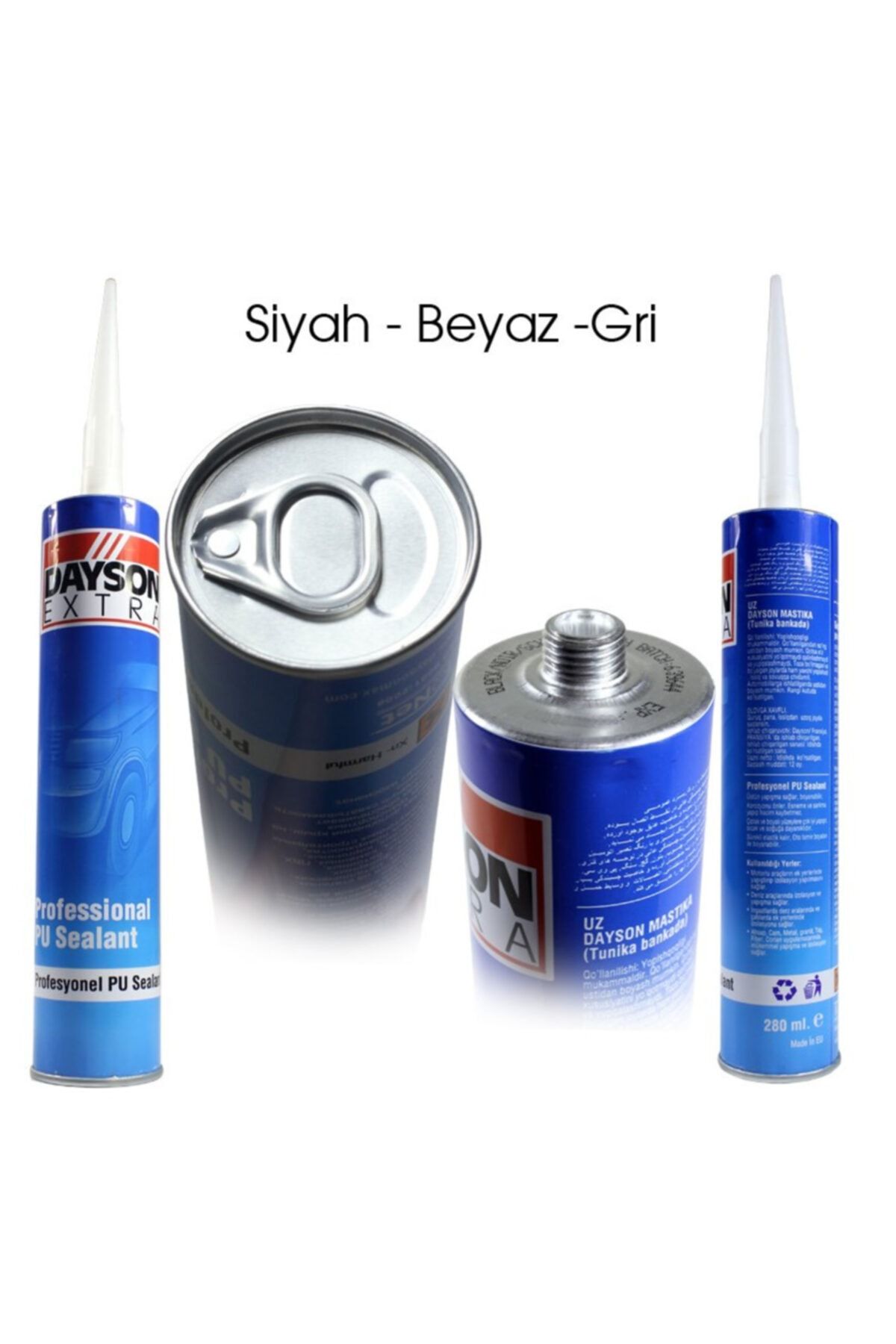 DIGERUI Dayson Extra Pu Mastik Silikon 280 Ml Koli 25 Adet