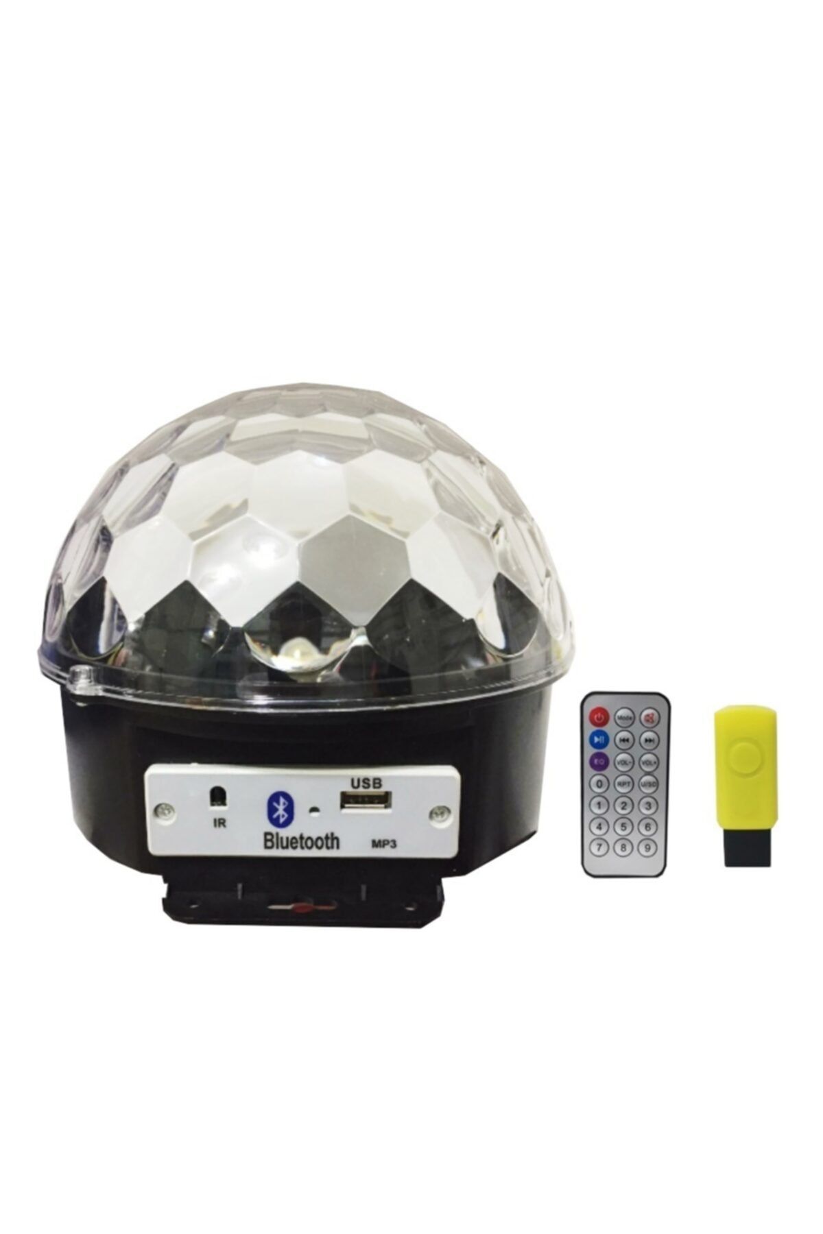 Simubied Bluetoot Mp3 Müzik Çalabilen Sihirli Led Disko Topu