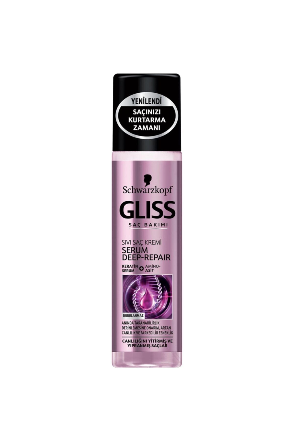 gliss sivi sac bakim kremi serum deep repair fiyati yorumlari trendyol