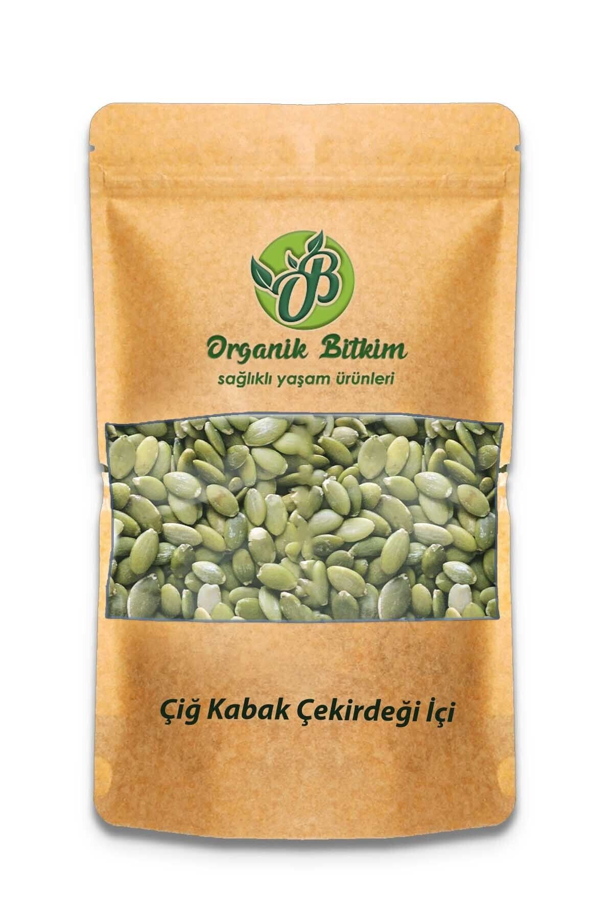 Organik Bitkim Kabak Çekirdeği Içi Çiğ 1. Kalite Saf Katkısız 500 Gr