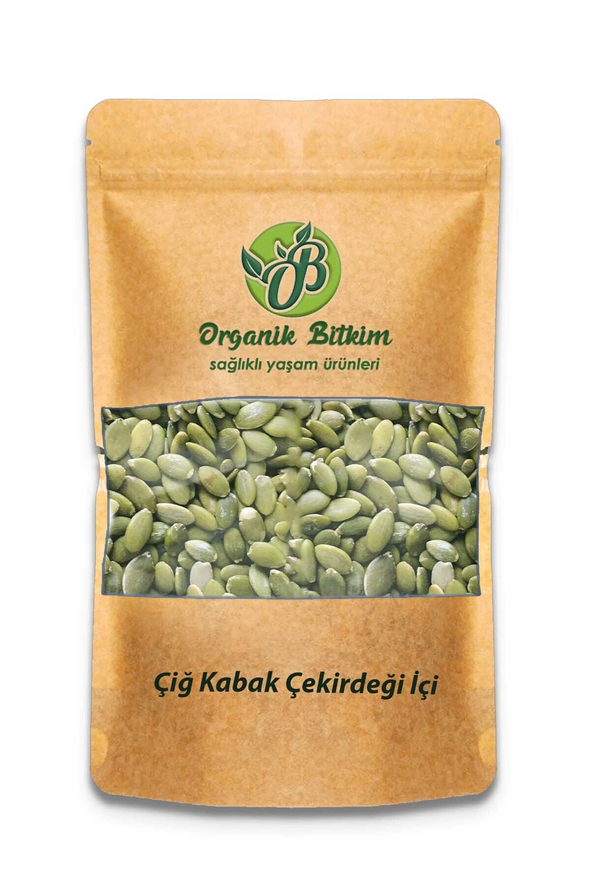 Organik Bitkim Kabak Çekirdeği Içi Çiğ 1. Kalite Saf Katkısız 150 Gr