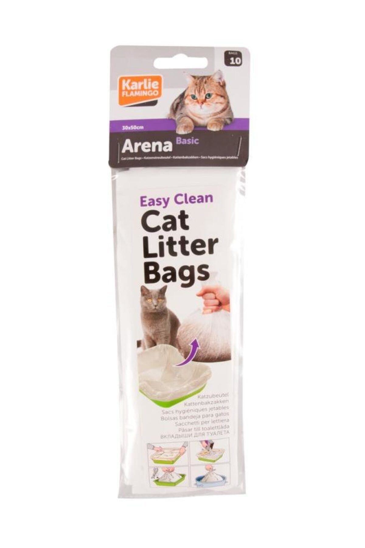 Flamingo Basic Kedi Tuvaleti Poşeti 10 Adet - S 500776