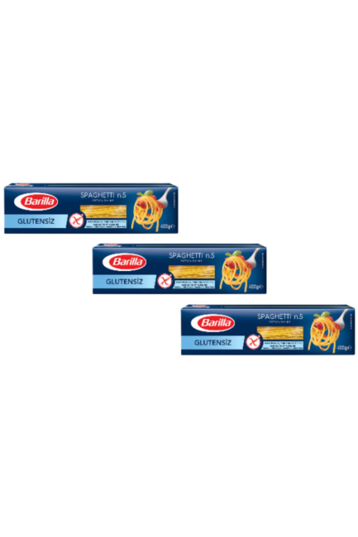 Barilla Glutensiz Uzun Makarna (glutensiz Spaghetti) 400 Gr. X 3 Paket