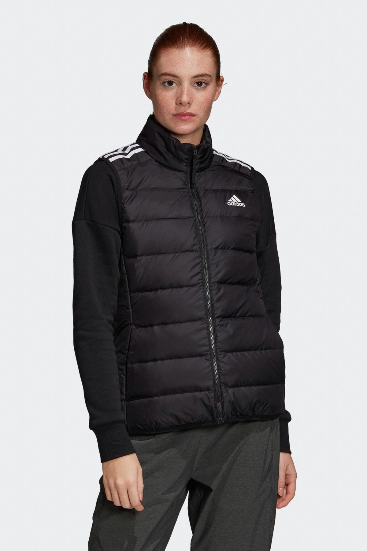 adidas Essentials Kadın Siyah Yelek (GH4586)