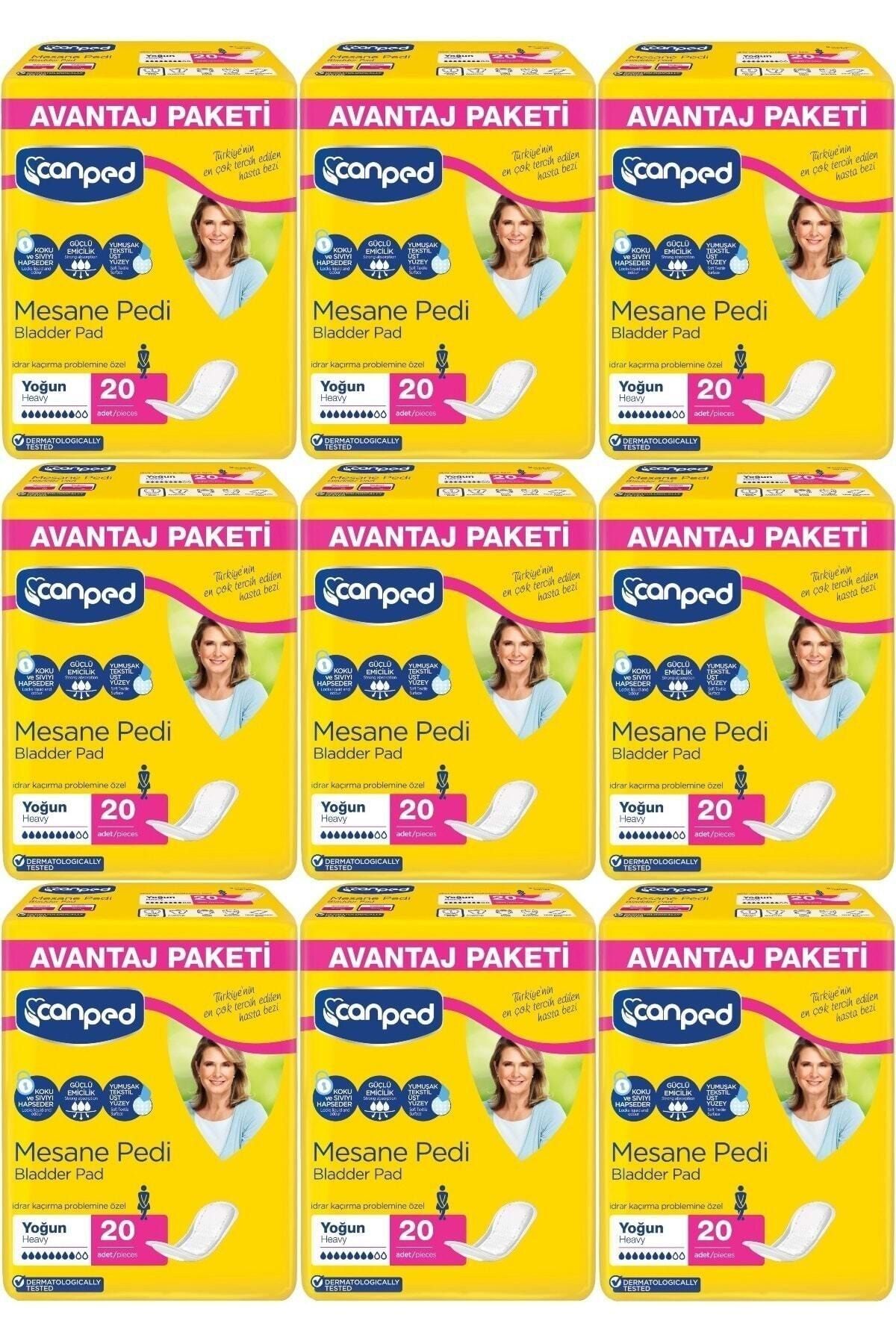 Canped Mesane Pedi Avantaj Paket Klasik L-Büyük Boy Normal 180 Adet