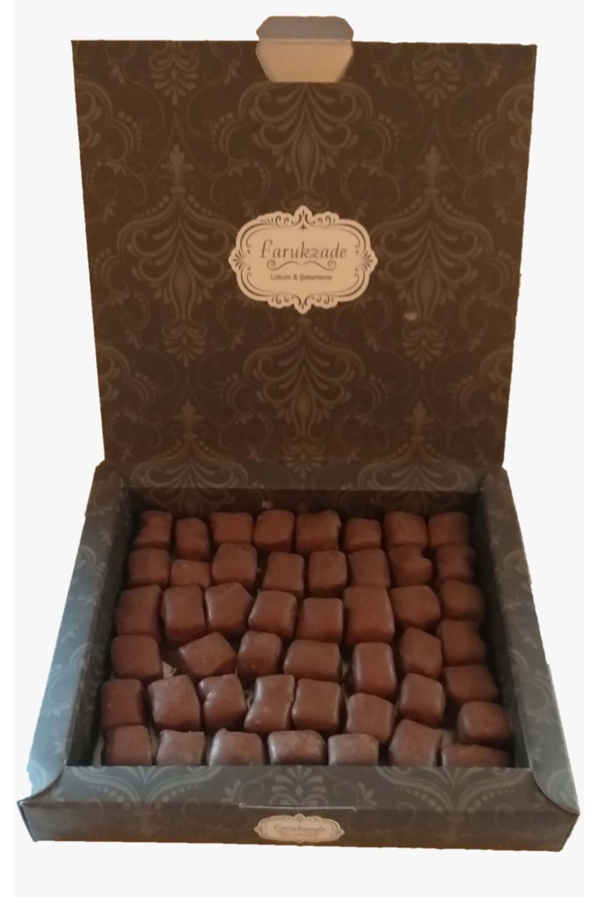 Farukzade Çikolatalı Fındıklı Lokum 1000 gr