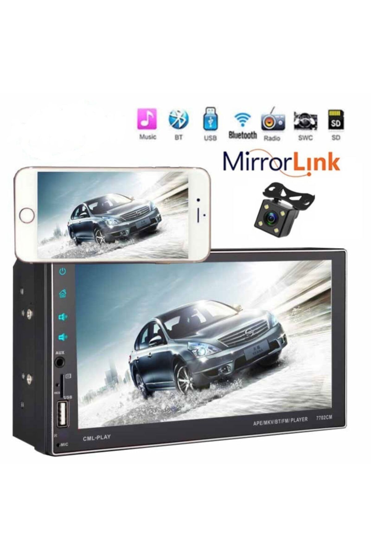 OTOBERİ Carplay Car Mp5 Player