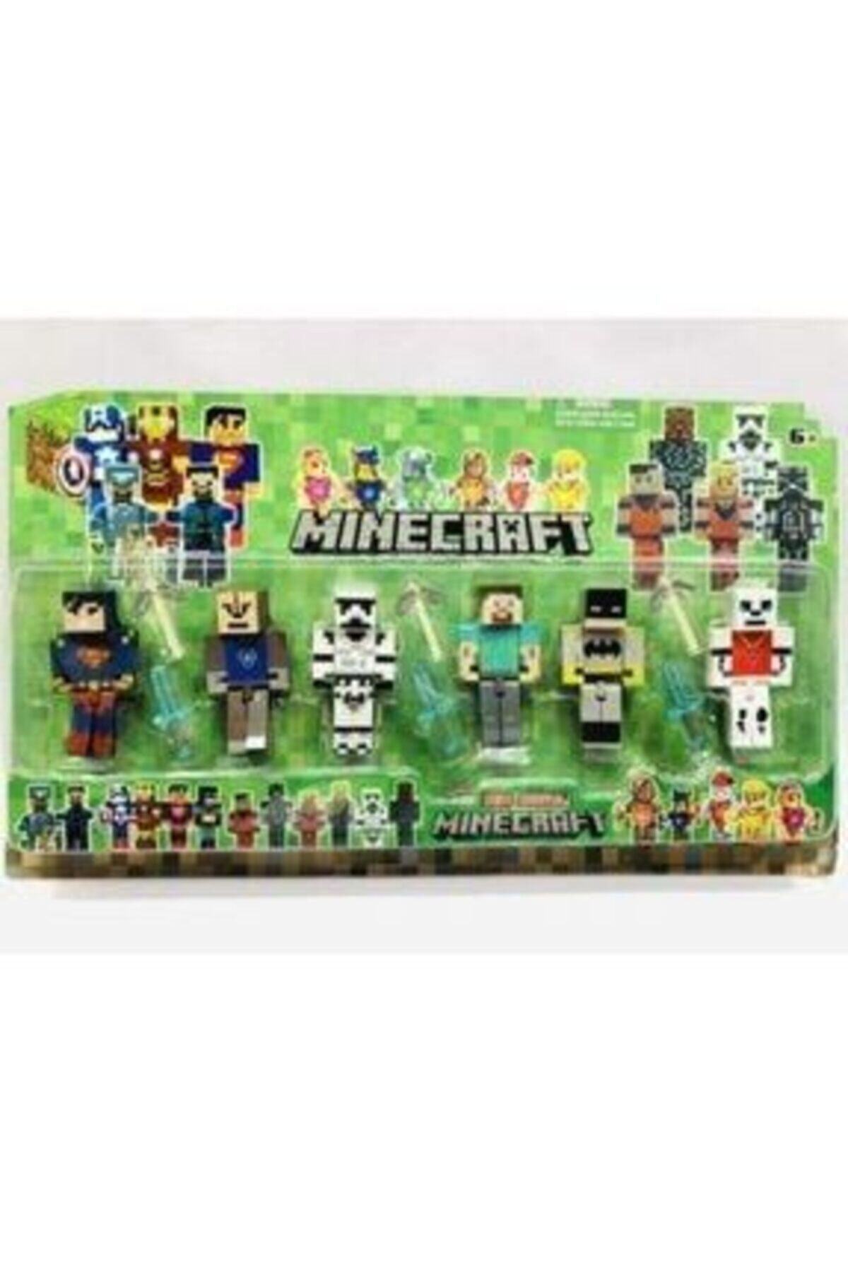 MINECRAFT Batman Süperman Paw Patrol Model Figür Oyuncak Vel256