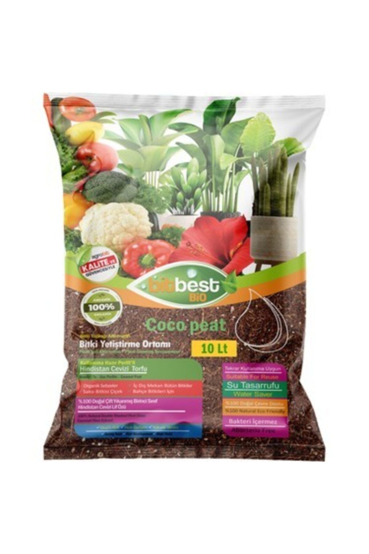 Grande Home Bitbest Cocopeat Bitki Toprağı Alternatifi 10 Lt