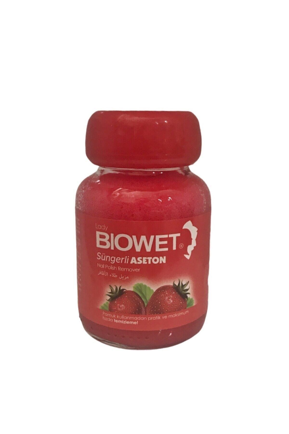 BIOWEET Süngerli Aseton (çilek)