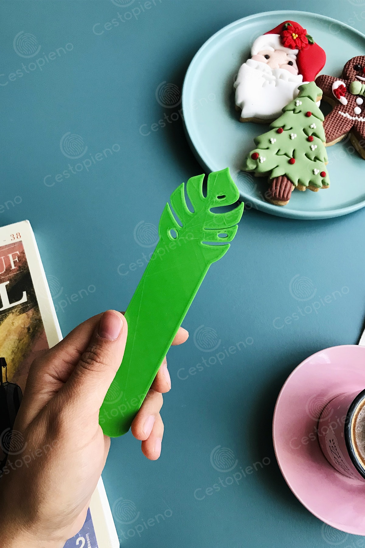 CESTOPİENO Yaprak Kitap Ayracı